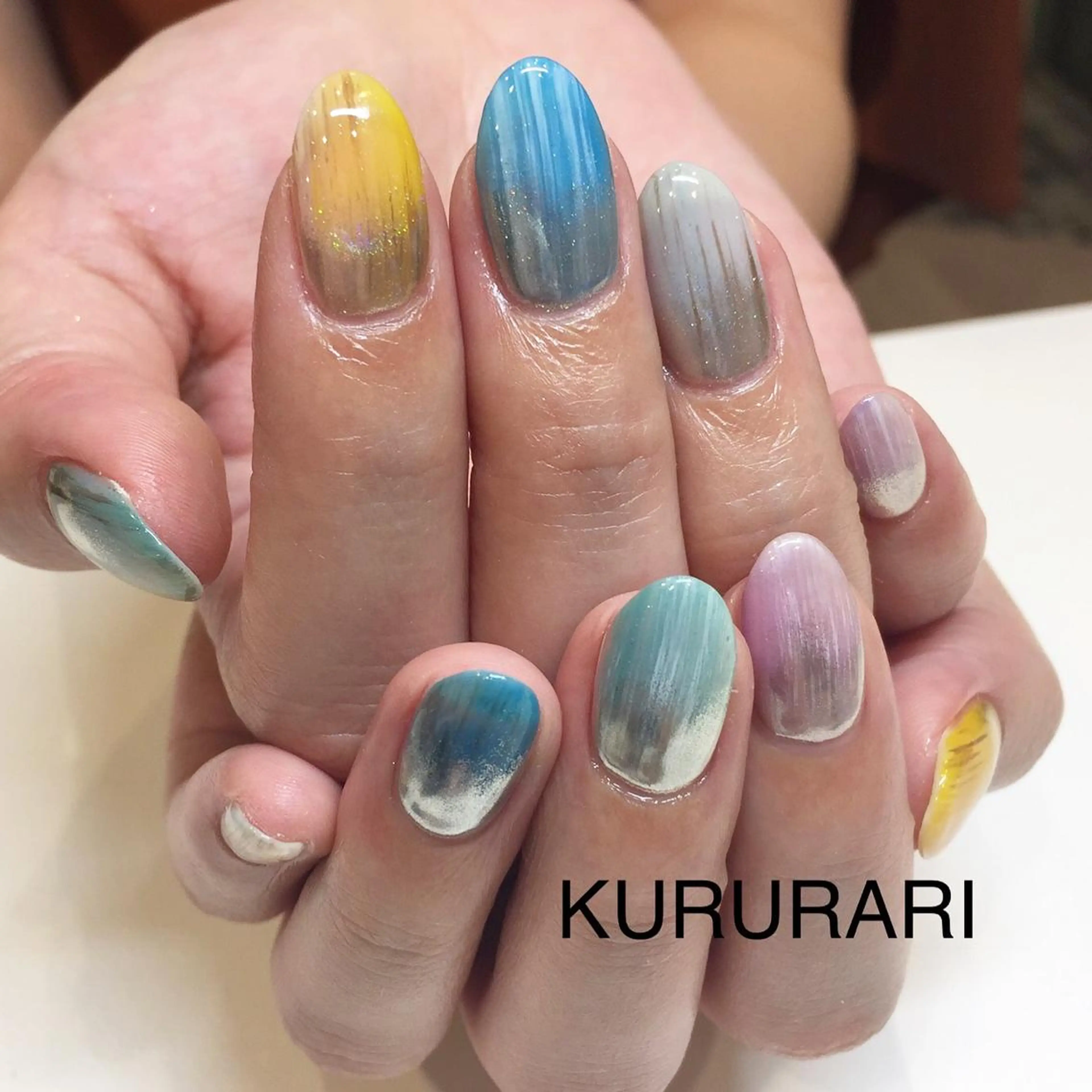 ネイル アートネイル ジェルネイル KURURARI NAILのネイルデザイン