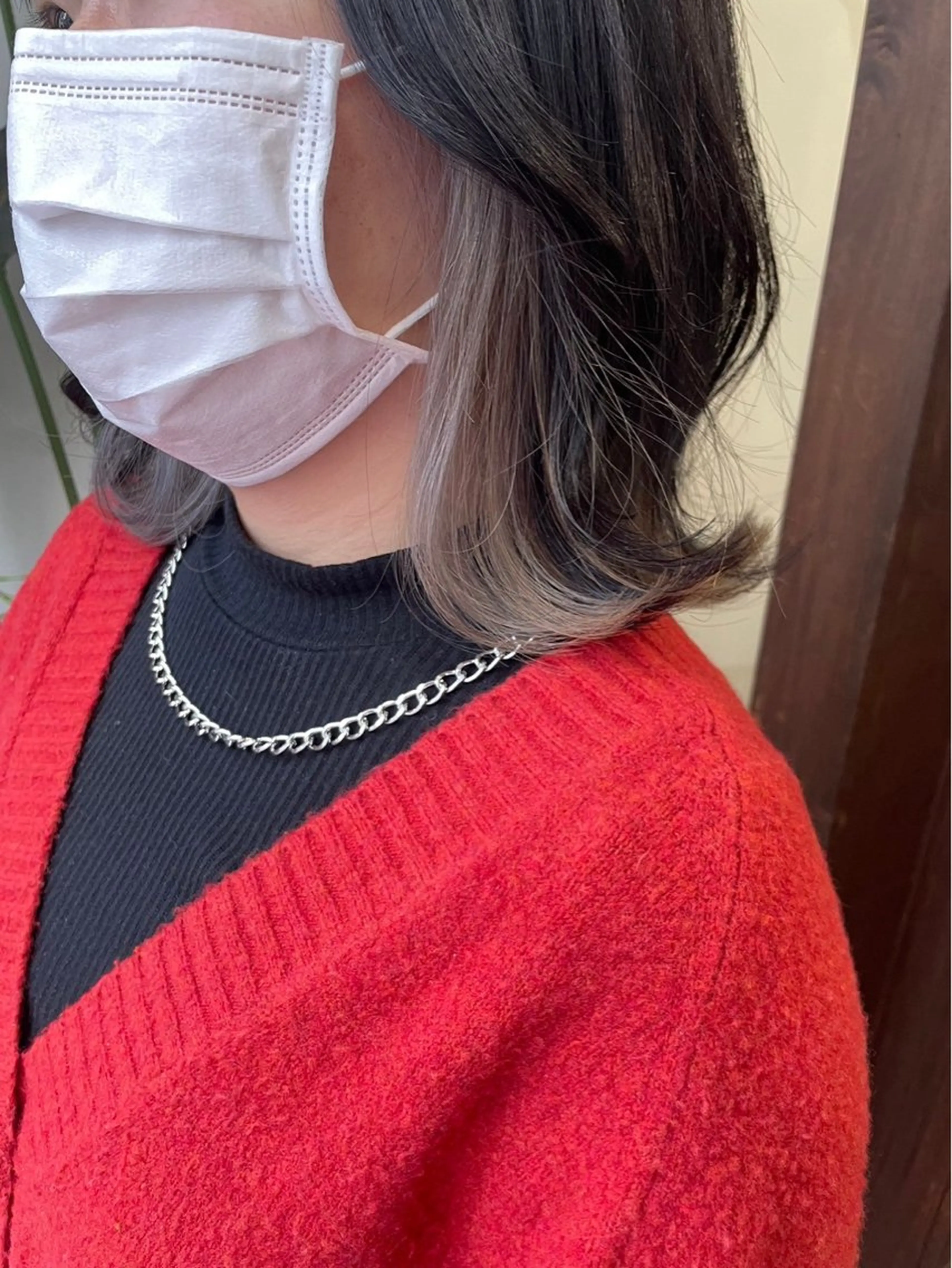 カラー 髪質改善 UN BLEACHのヘアスタイル