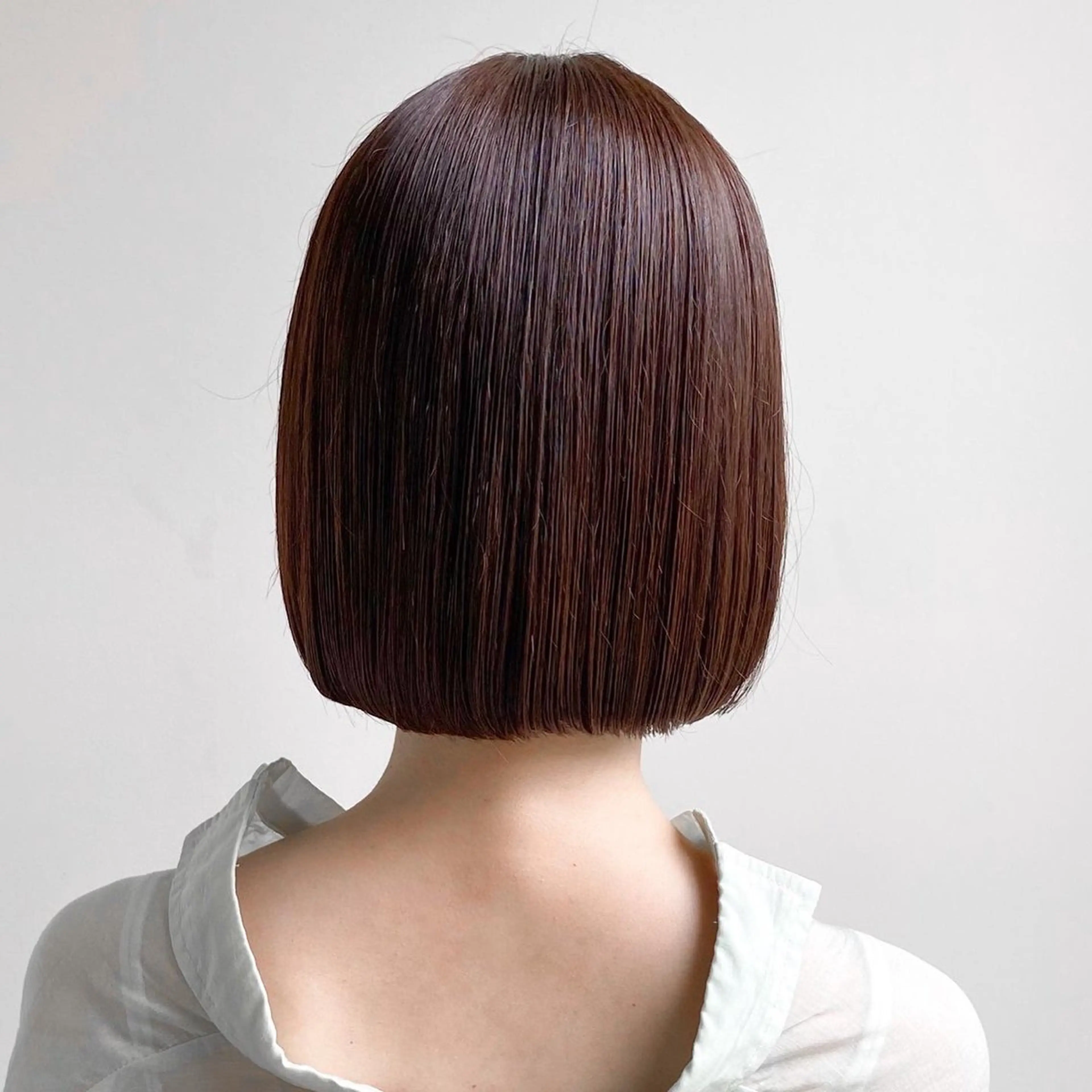 ショート ヘアアレンジ ボブ 🤍似合わせカット/ 艶カラー/表参道🫧のヘアスタイル