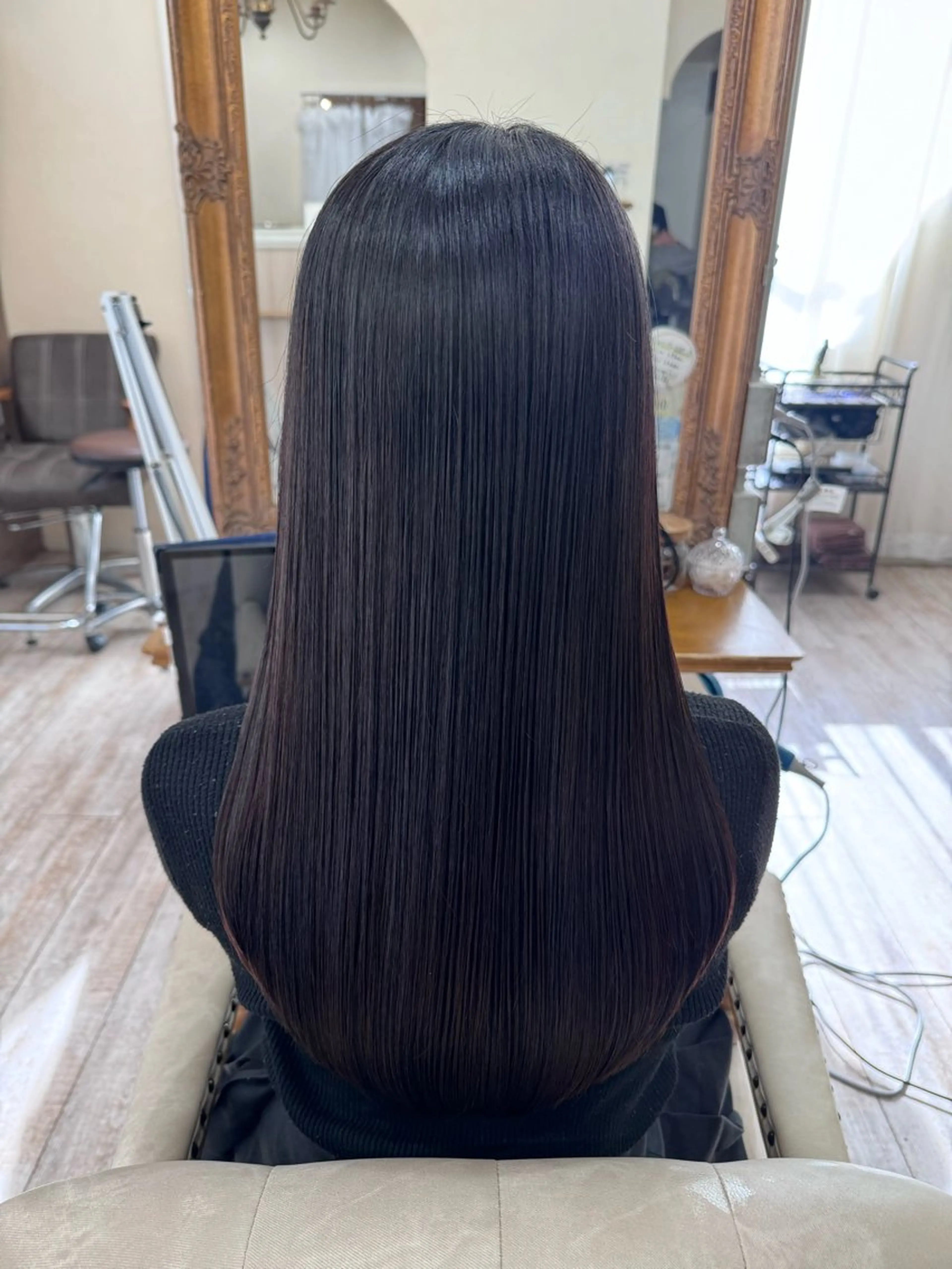ロング カラー 髪質改善 カット ヘアカラー トリートメント noble店長 松本　拓也▶◀*.のヘアスタイル