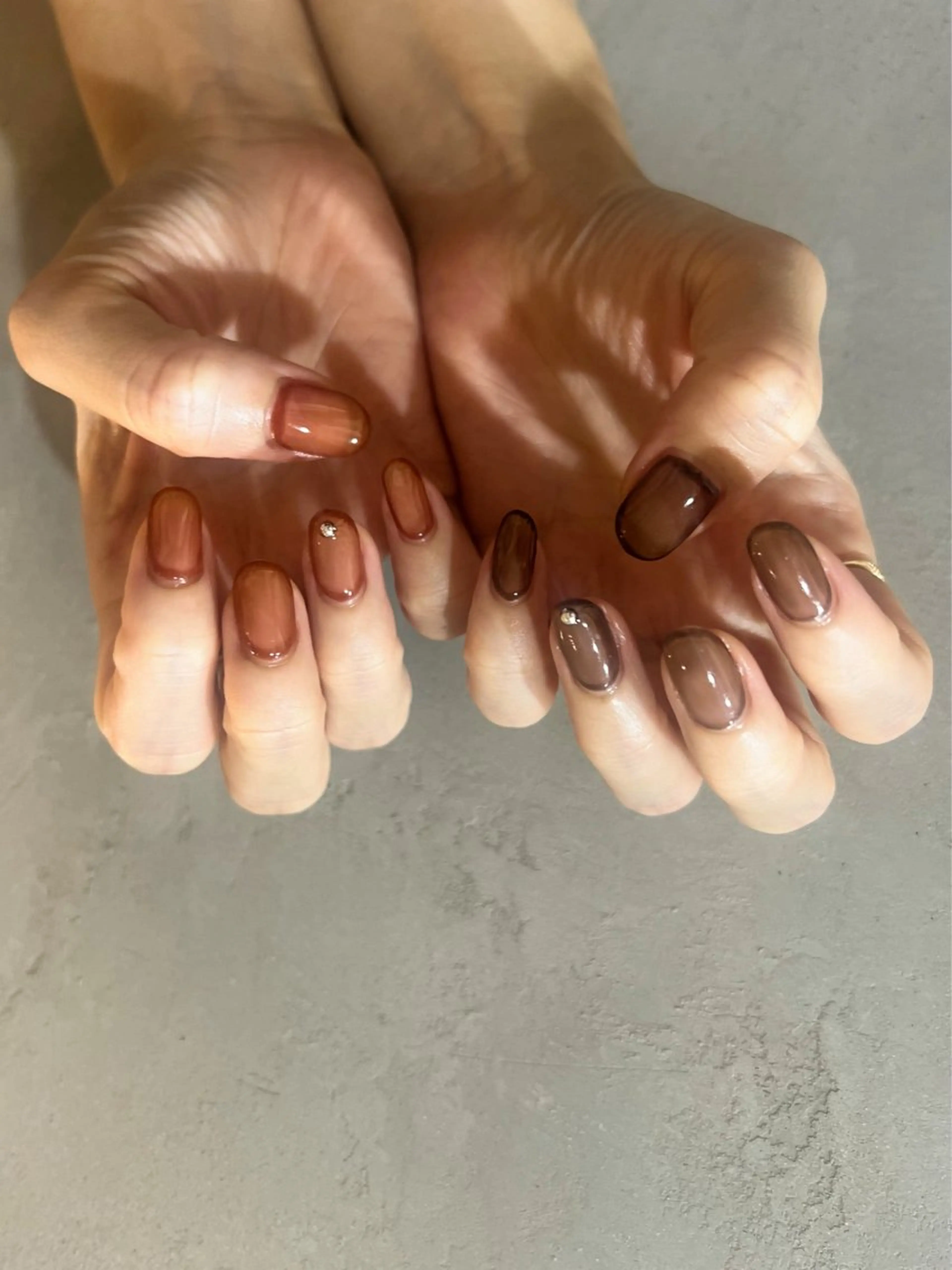 ネイル ハンドネイル ヘアメイクネイリスト 💄💅hidemiのネイルデザイン
