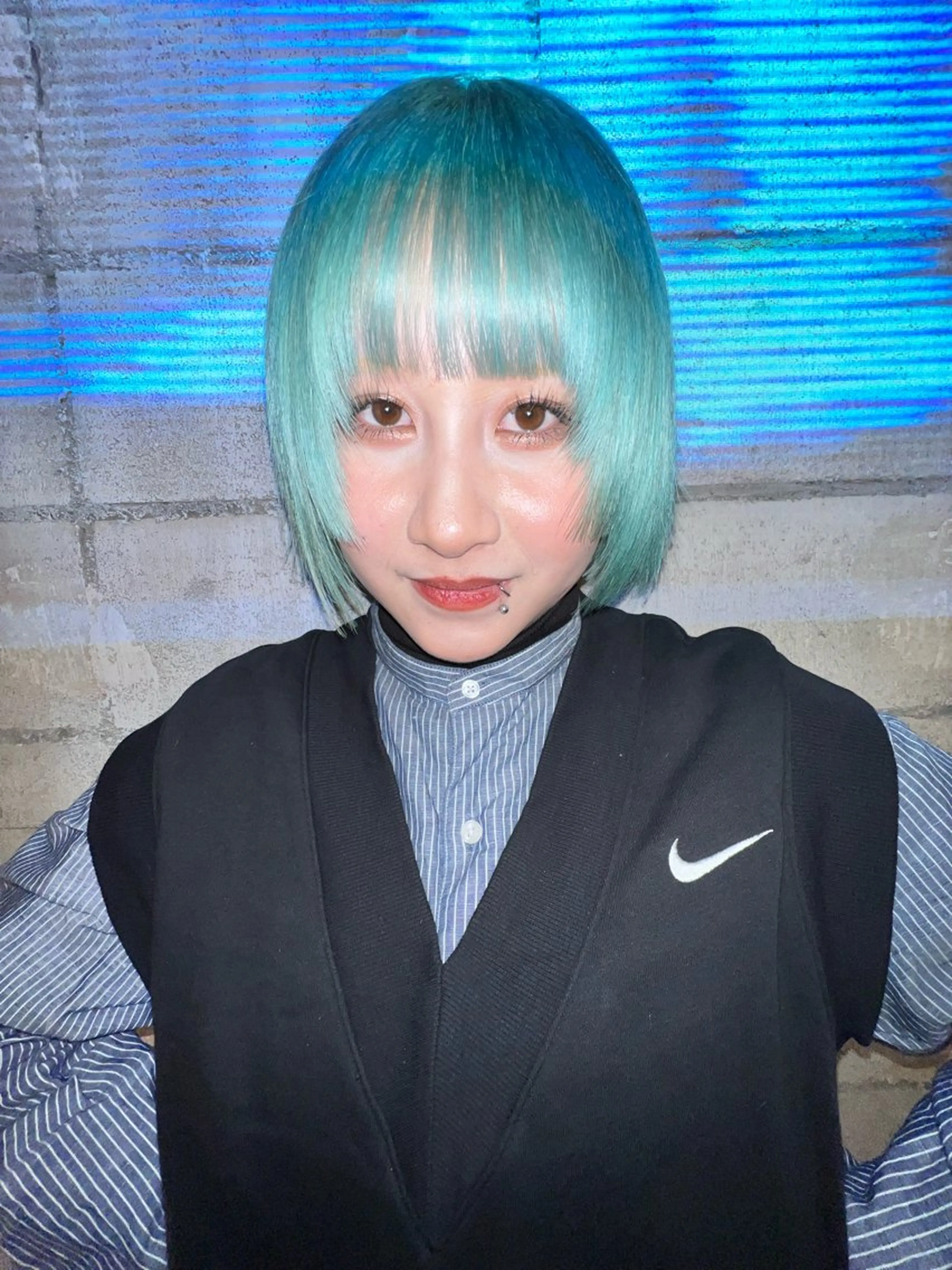 ショート カラー カット ヘアカラー haco＋所属・圧倒的デザイン力 店長🎨RENAのヘアスタイル