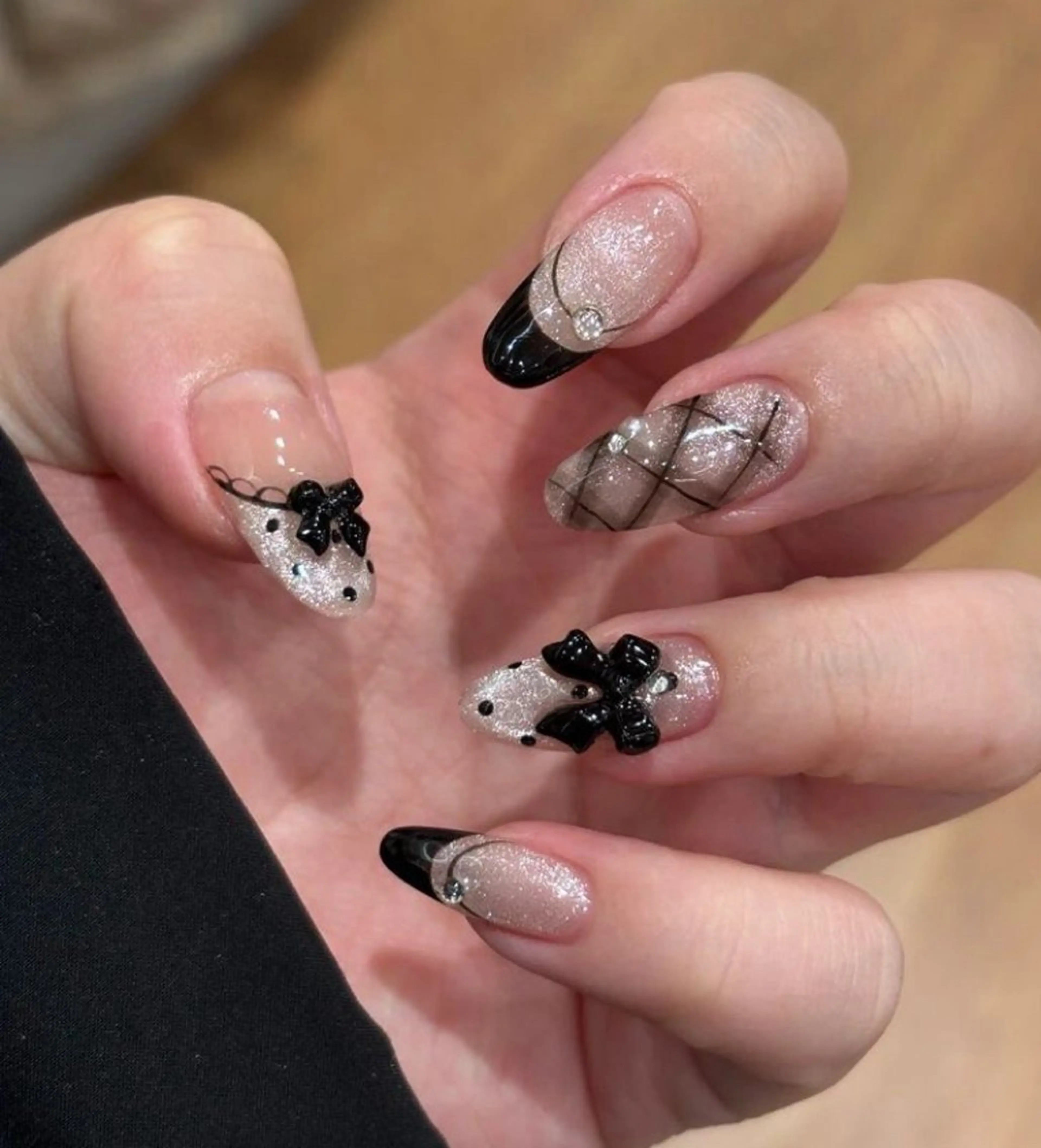 ネイル チークネイル フットネイル フレンチネイル グラデーション 韓国ネイル Ribbon nails salon所属・Ribbonnail salonのネイルデザイン