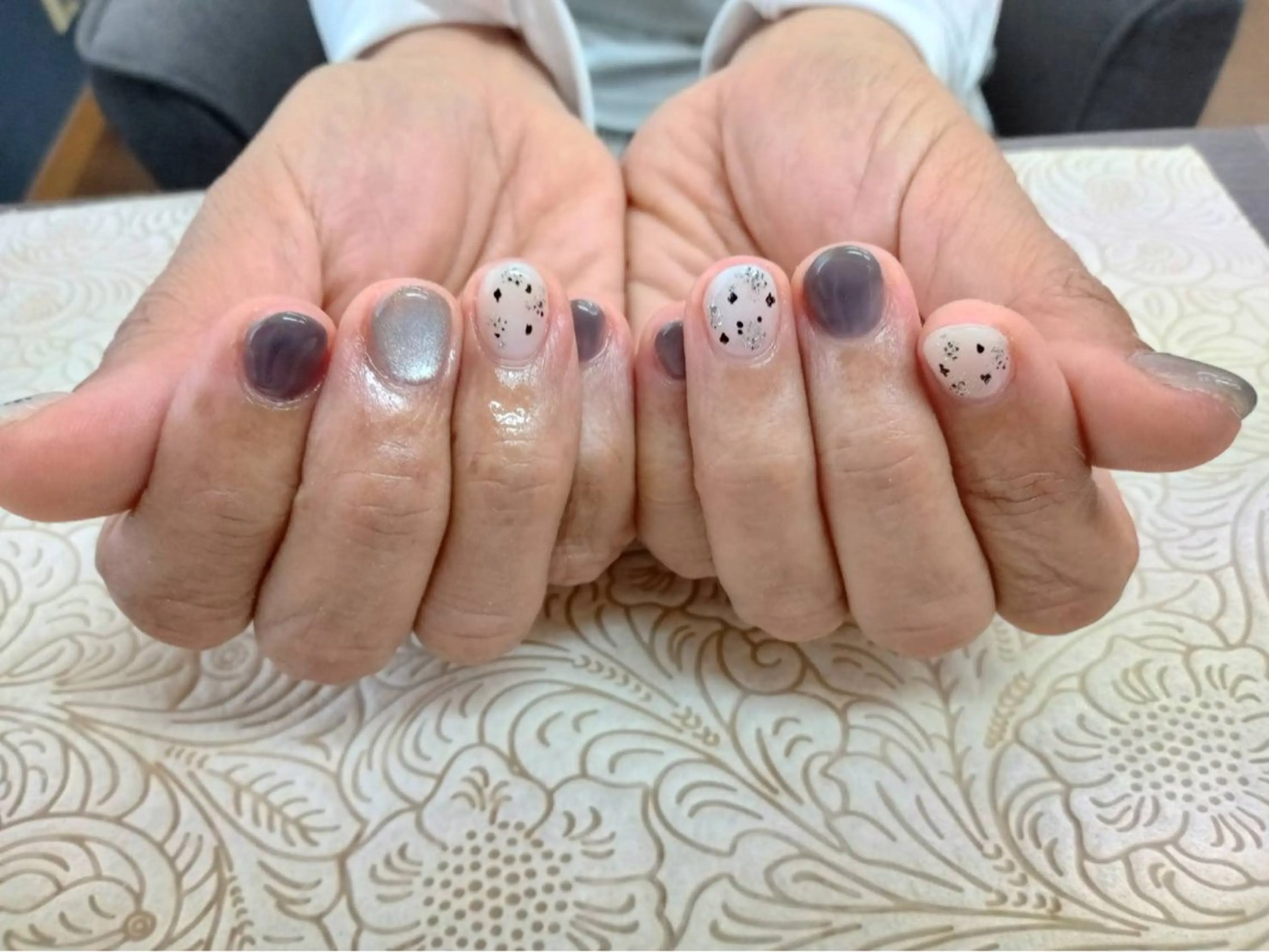 ネイル フラワーネイル ハンドネイル precious nail room所属・precious nail  roomのネイルデザイン