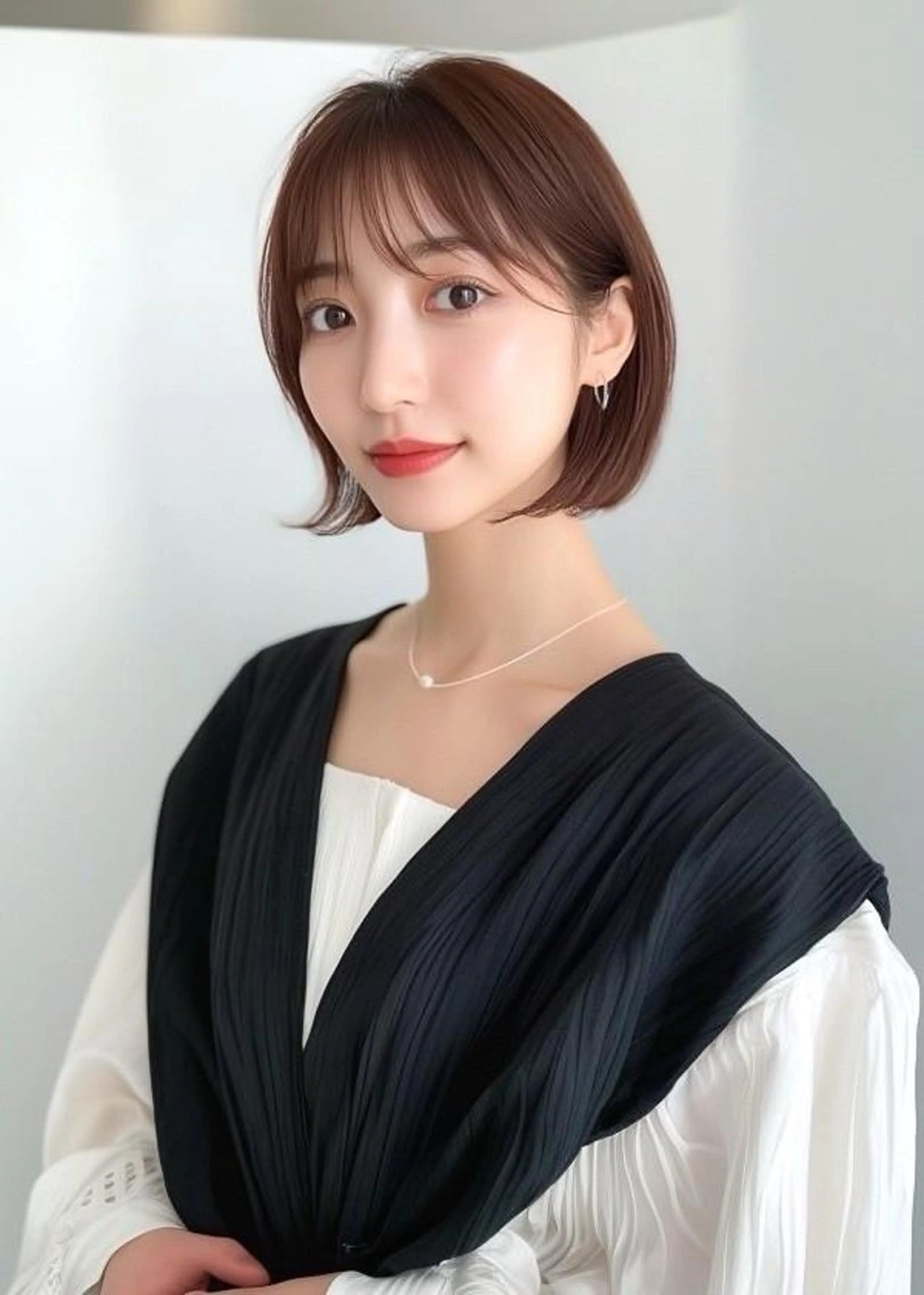 ミディアム カット トリートメント VLOW nex the salon所属・韓国風/髪質改善/ ナガヤアキラのヘアスタイル