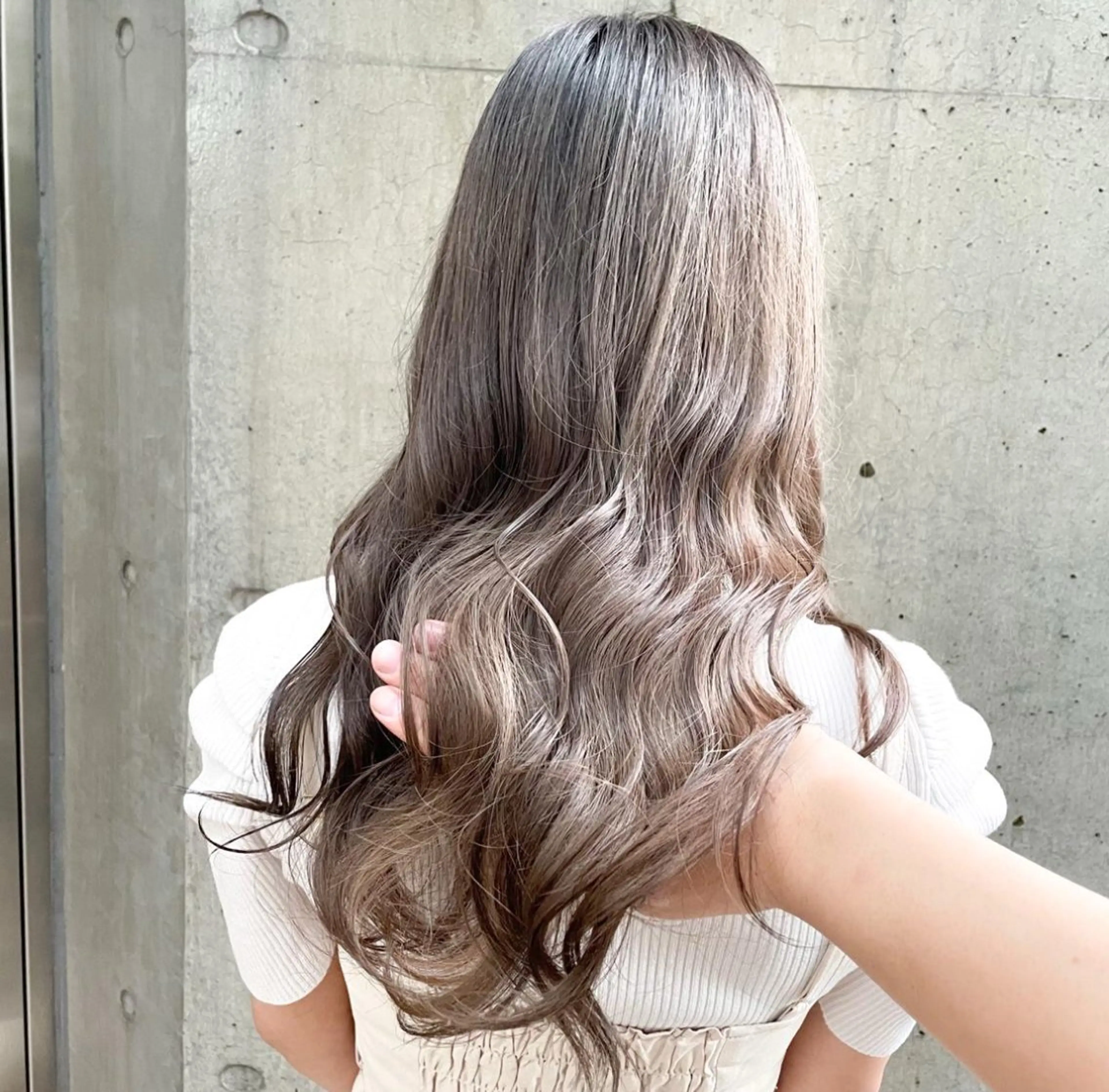 セミロング カラー ハイライト特化/艶カ ラー/FUMIYAのヘアスタイル