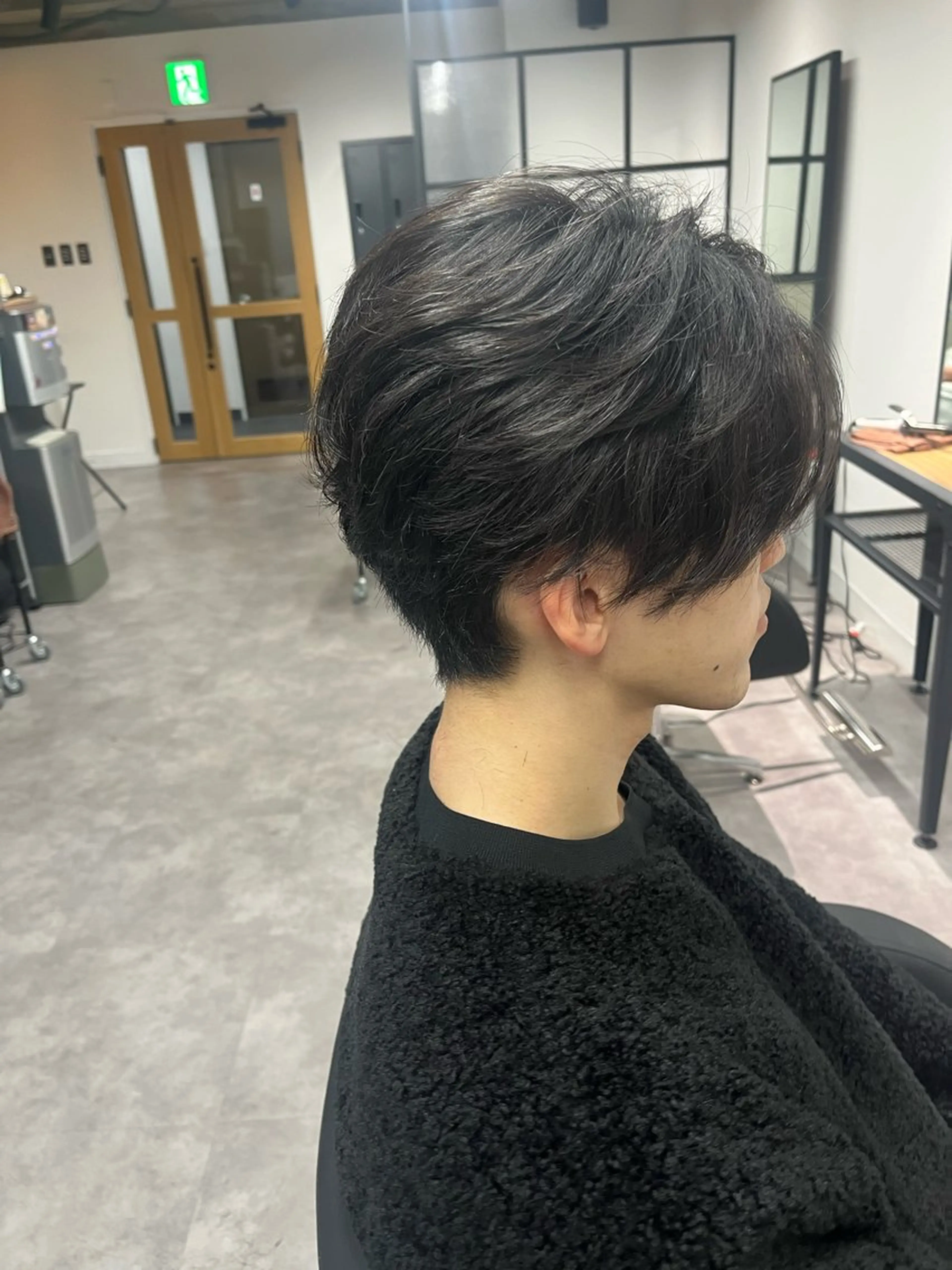 ショート パーマ ヘアアレンジ メンズ カット トリートメント ALLEN hair 池袋店所属・松下 倫子のヘアスタイル