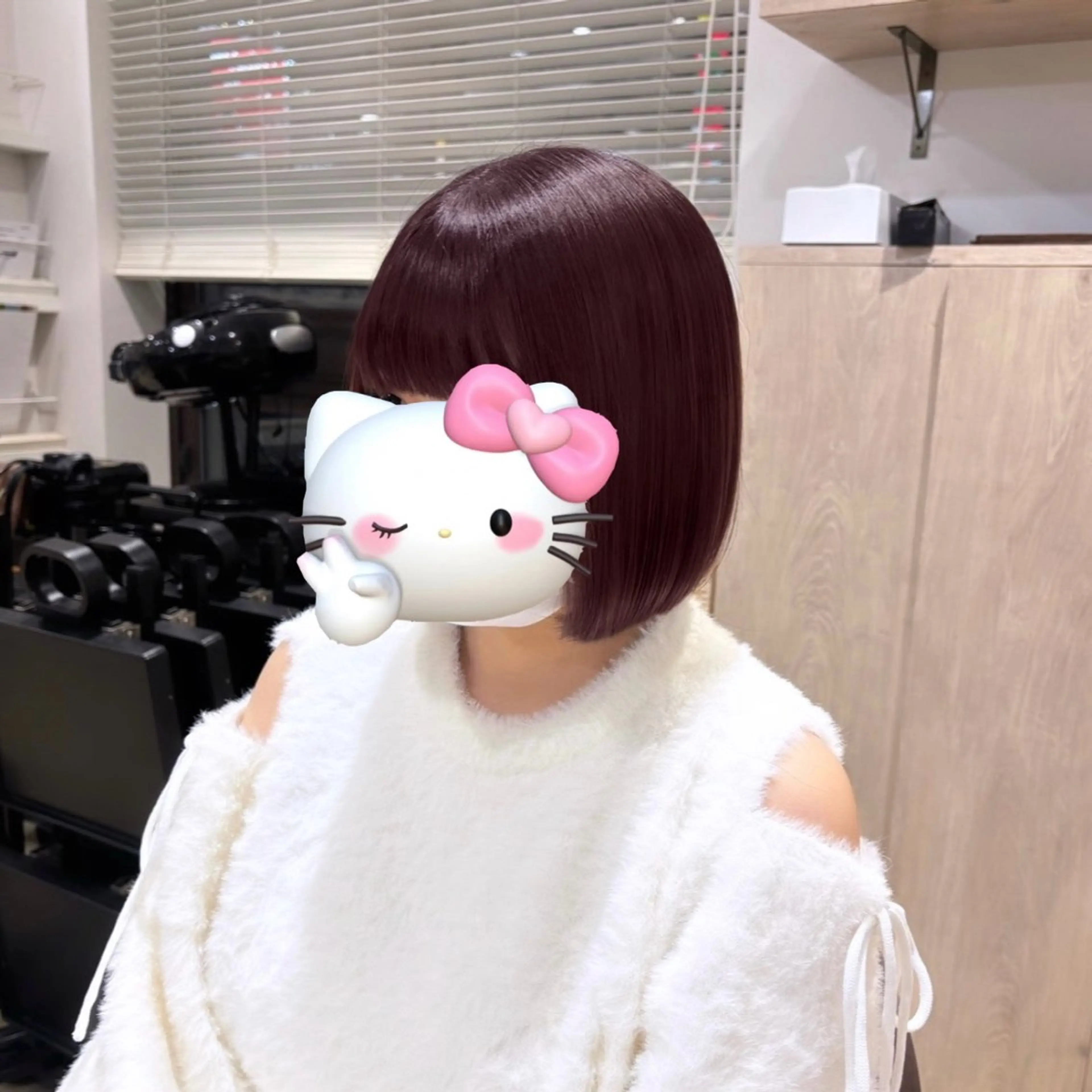 ショート ボブ カット Ririka/銀座/ Euphoria🤍のヘアスタイル