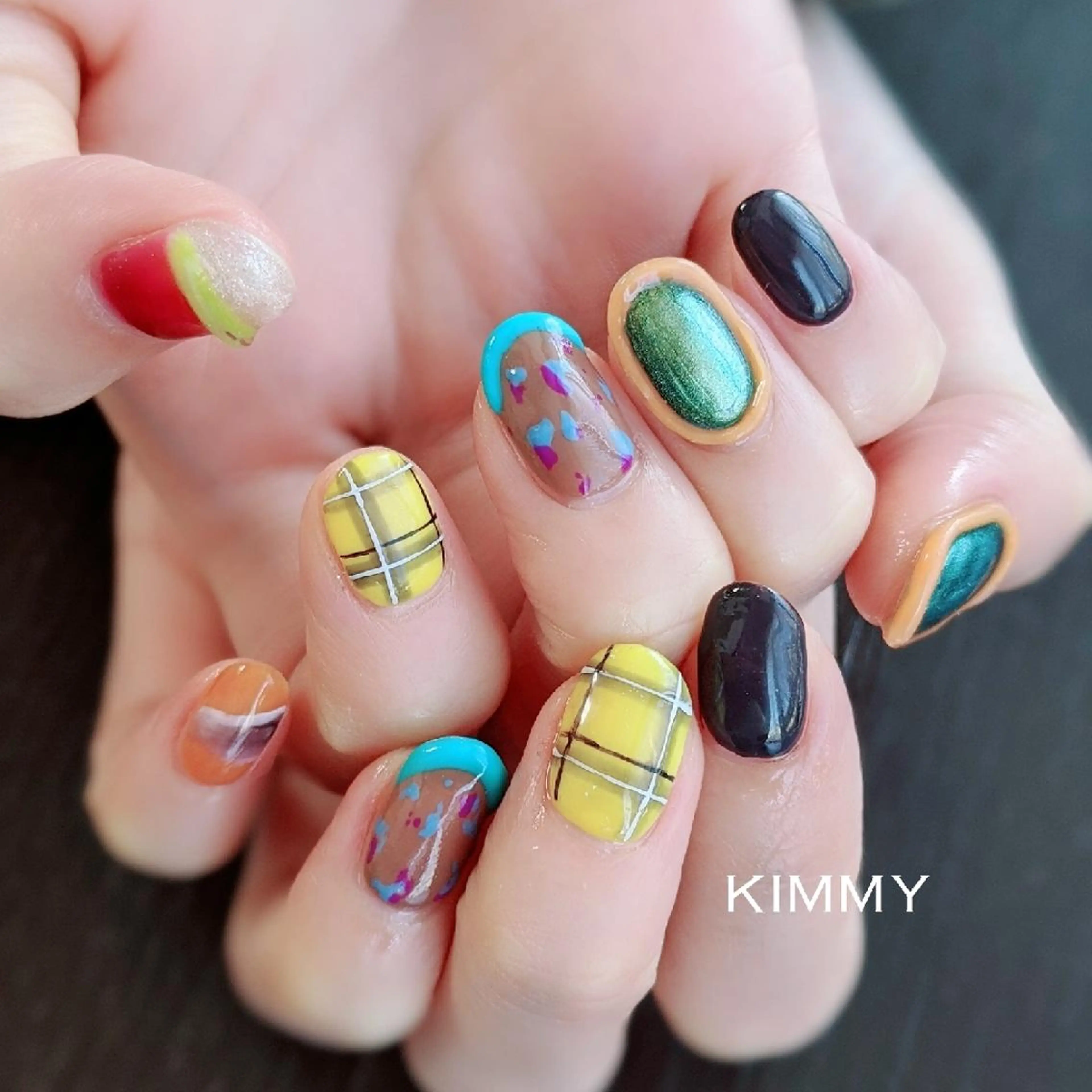 ネイル ハンドネイル kimmy nailsのネイルデザイン