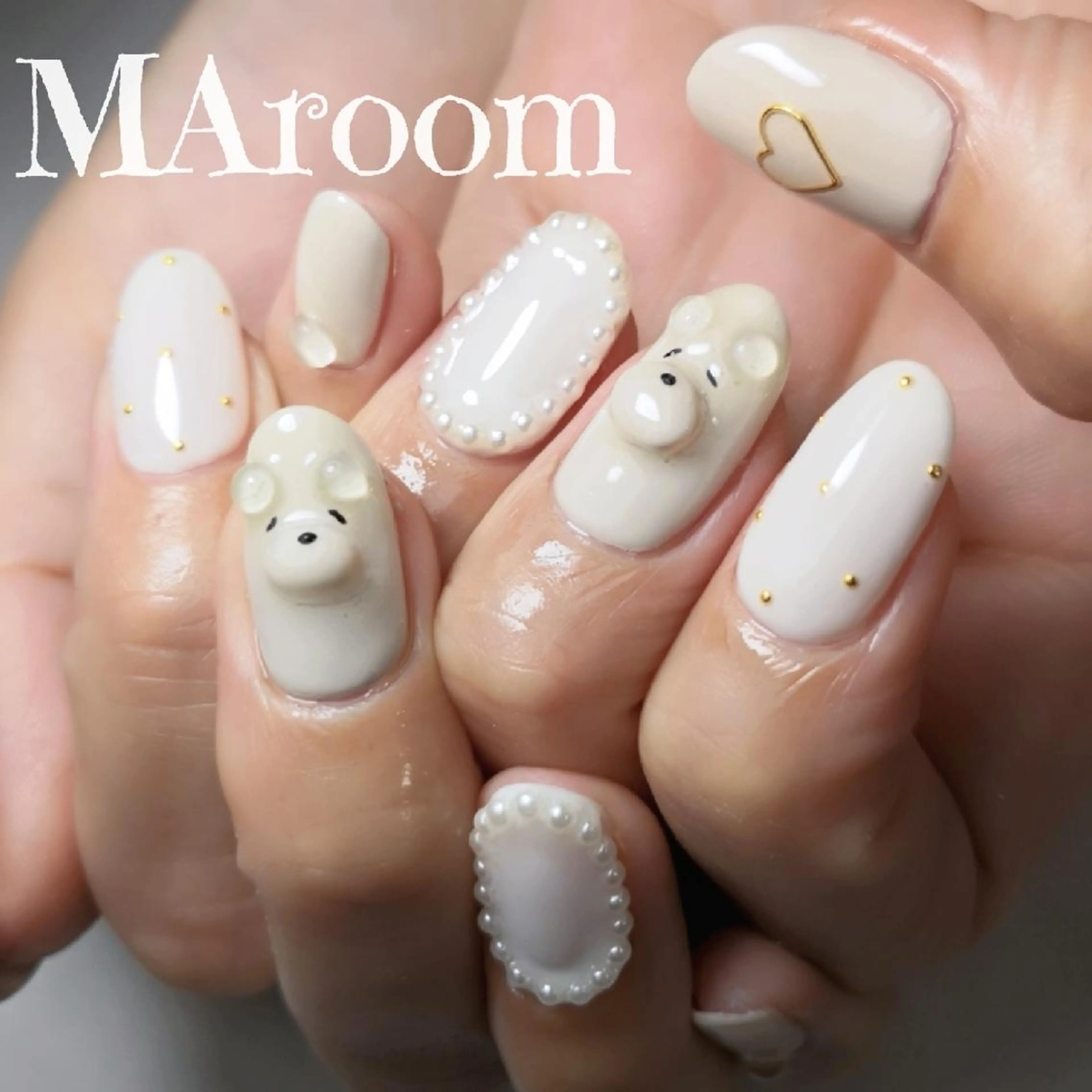 ネイル ロング ＆MERCI所属・&MERCI nail maoのネイルデザイン