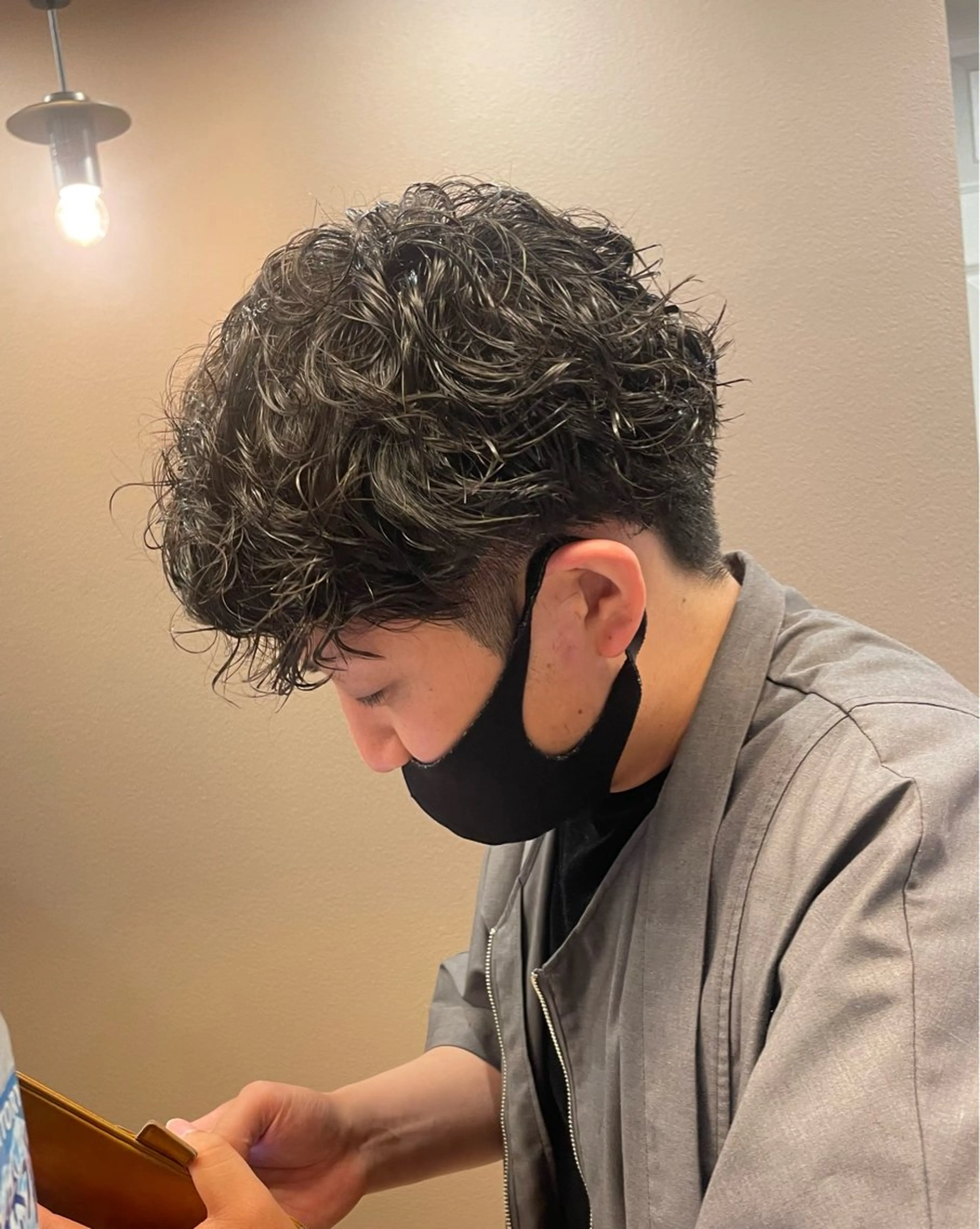 カット+ニュアンスパーマ+ヘアケア処理剤¥13,750の写真