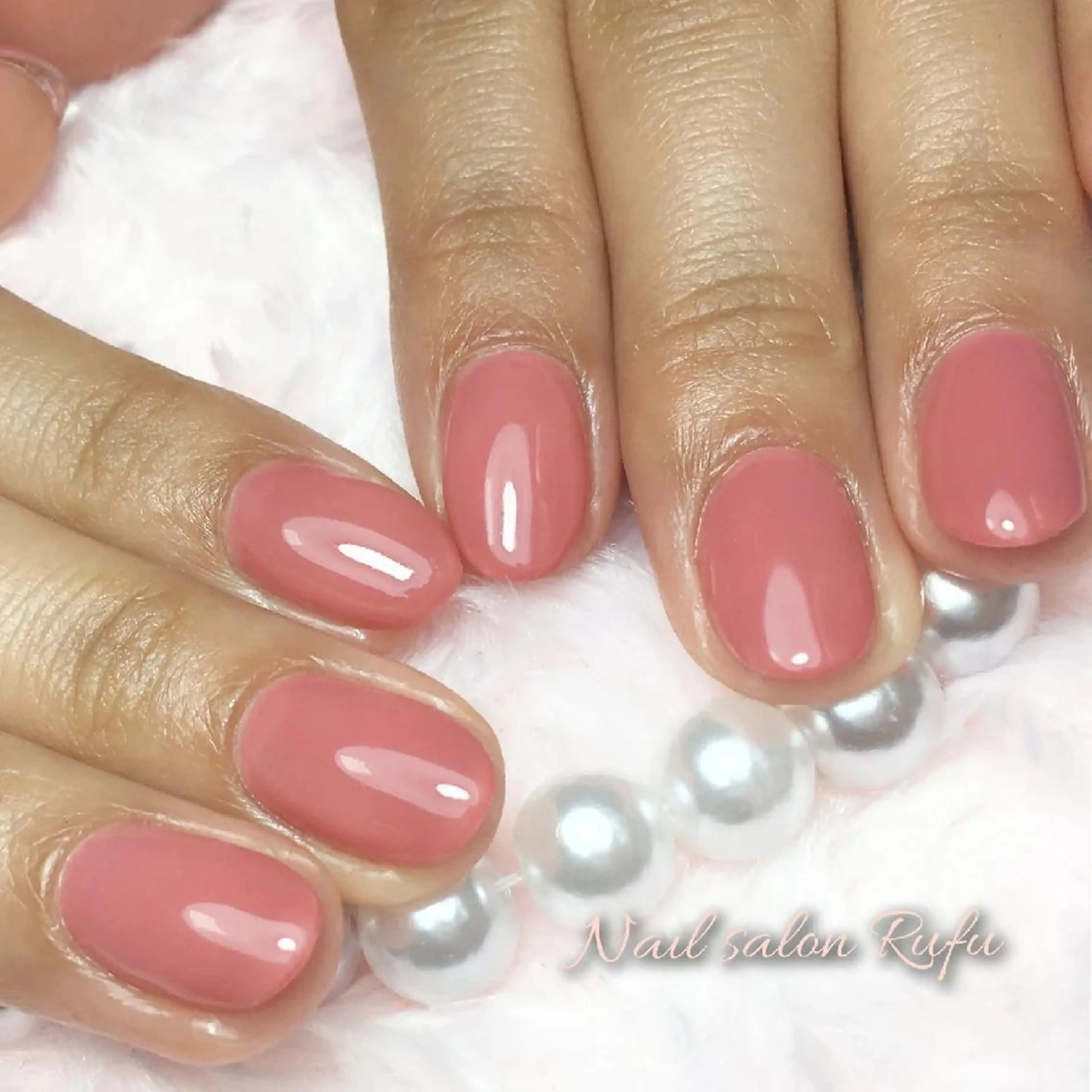 ネイル ワンカラーネイル Nail salon　Rufu所属・Nail Salon  Rufu【ルフ】のネイルデザイン