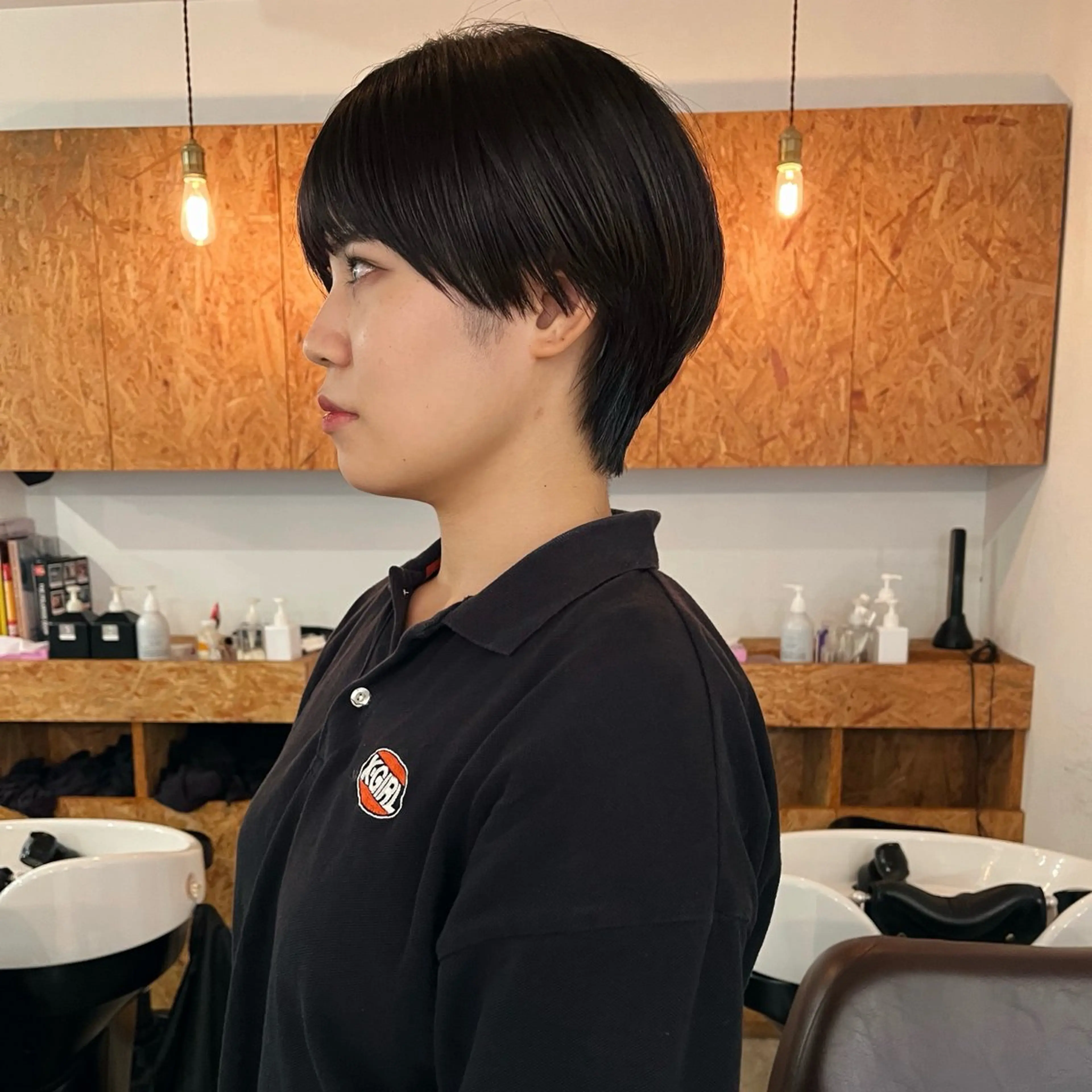 ショート ショートヘア 暖色/パーマ 🌼クニトウメイのヘアスタイル