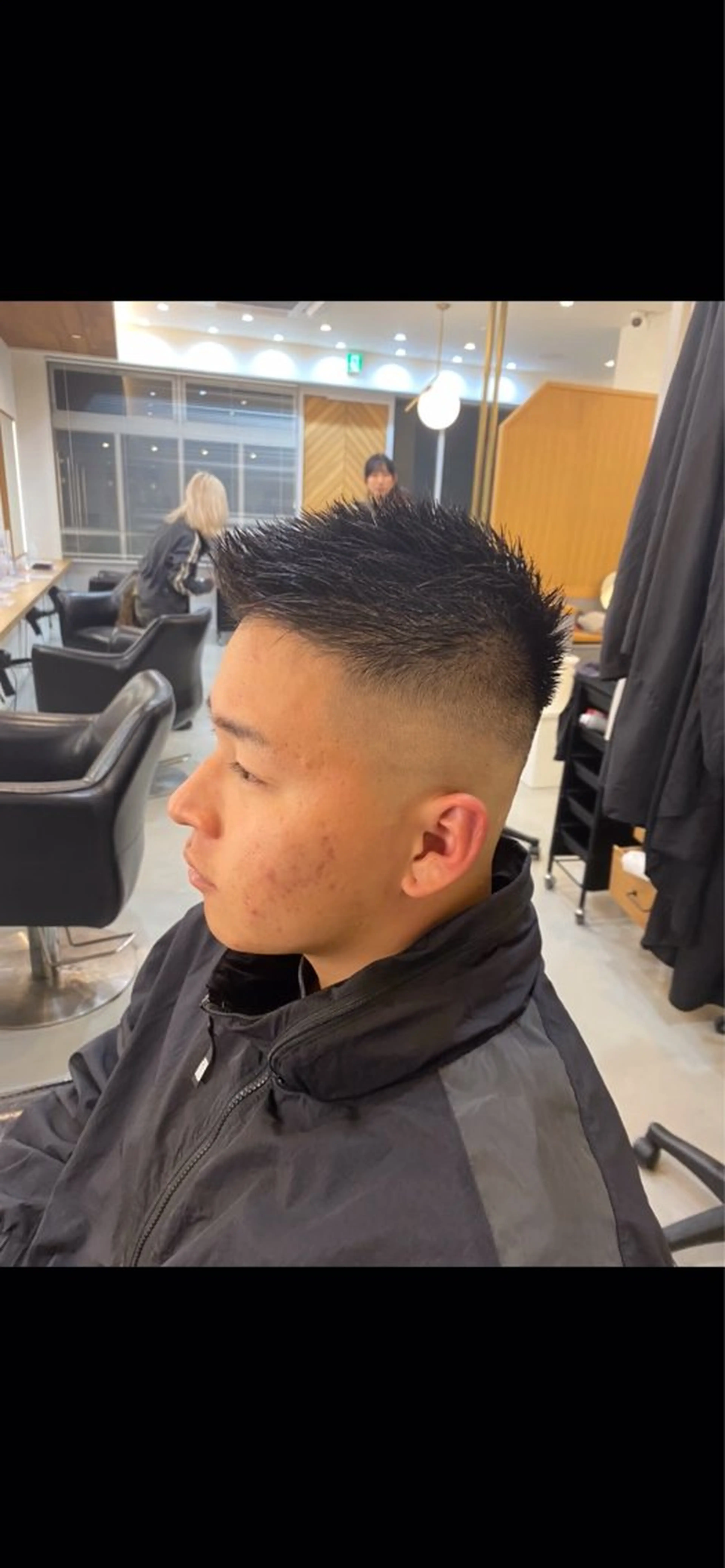 メンズ フェードカット 松下 颯のヘアスタイル