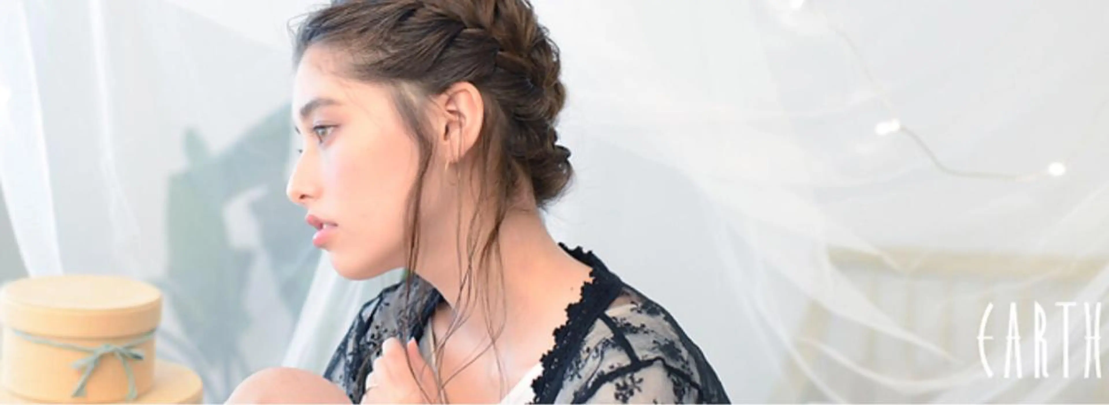 ヘアアレンジ 骨格補正似合わせ カット阿部建のヘアスタイル