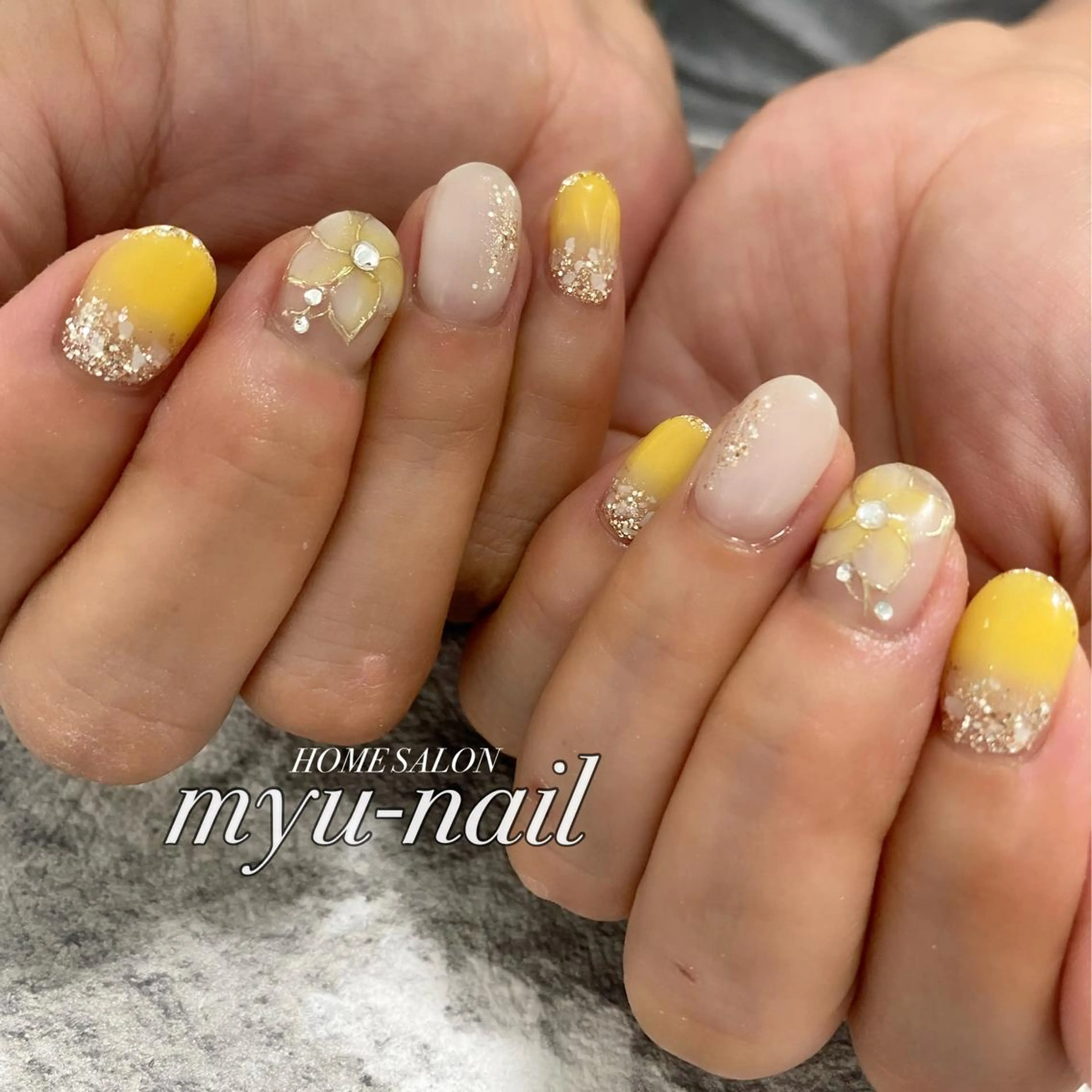 ネイル ホームサロン myu-nailのネイルデザイン