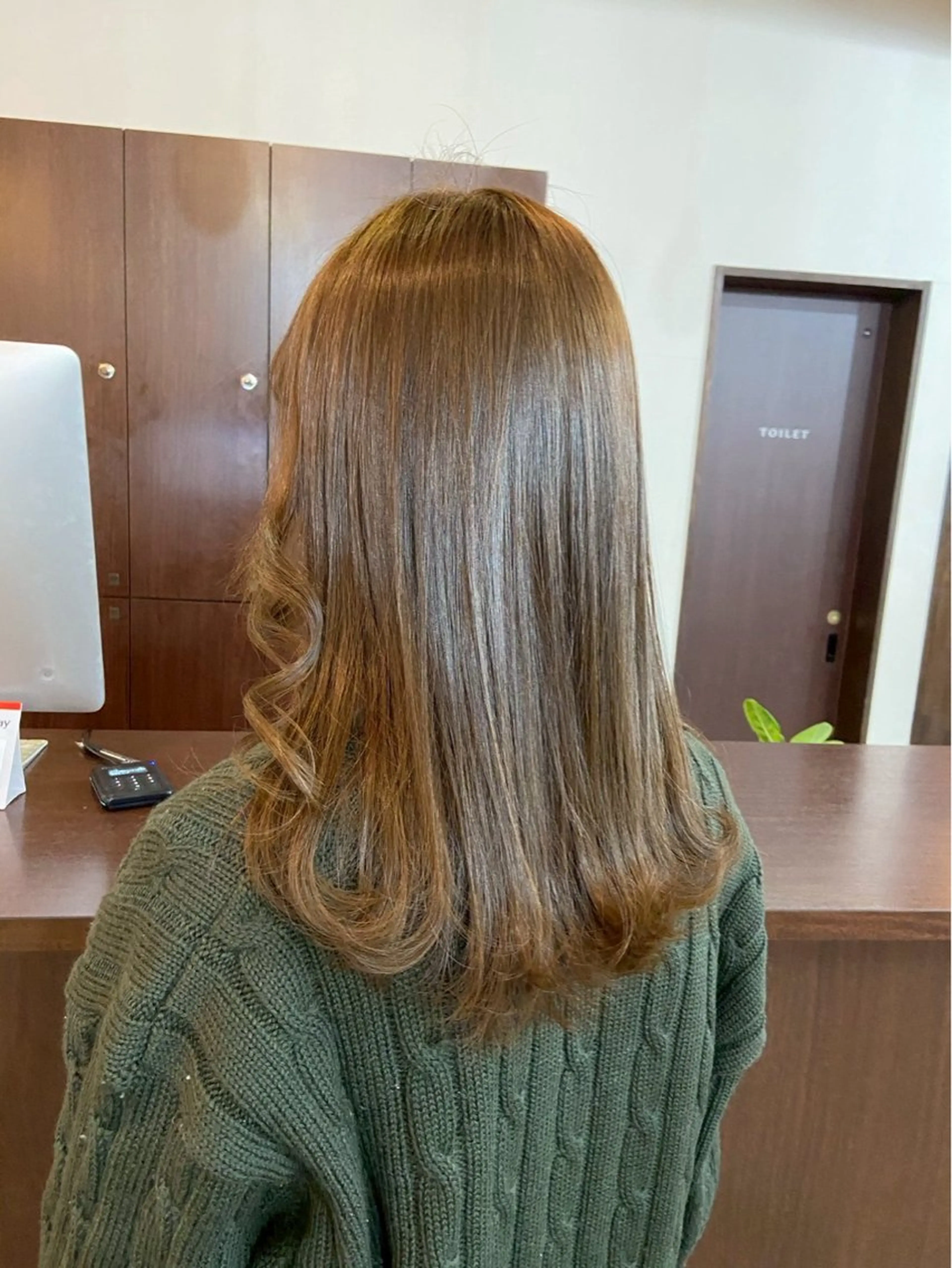 カラー ヘアカラー 矢野 佑那のヘアスタイル