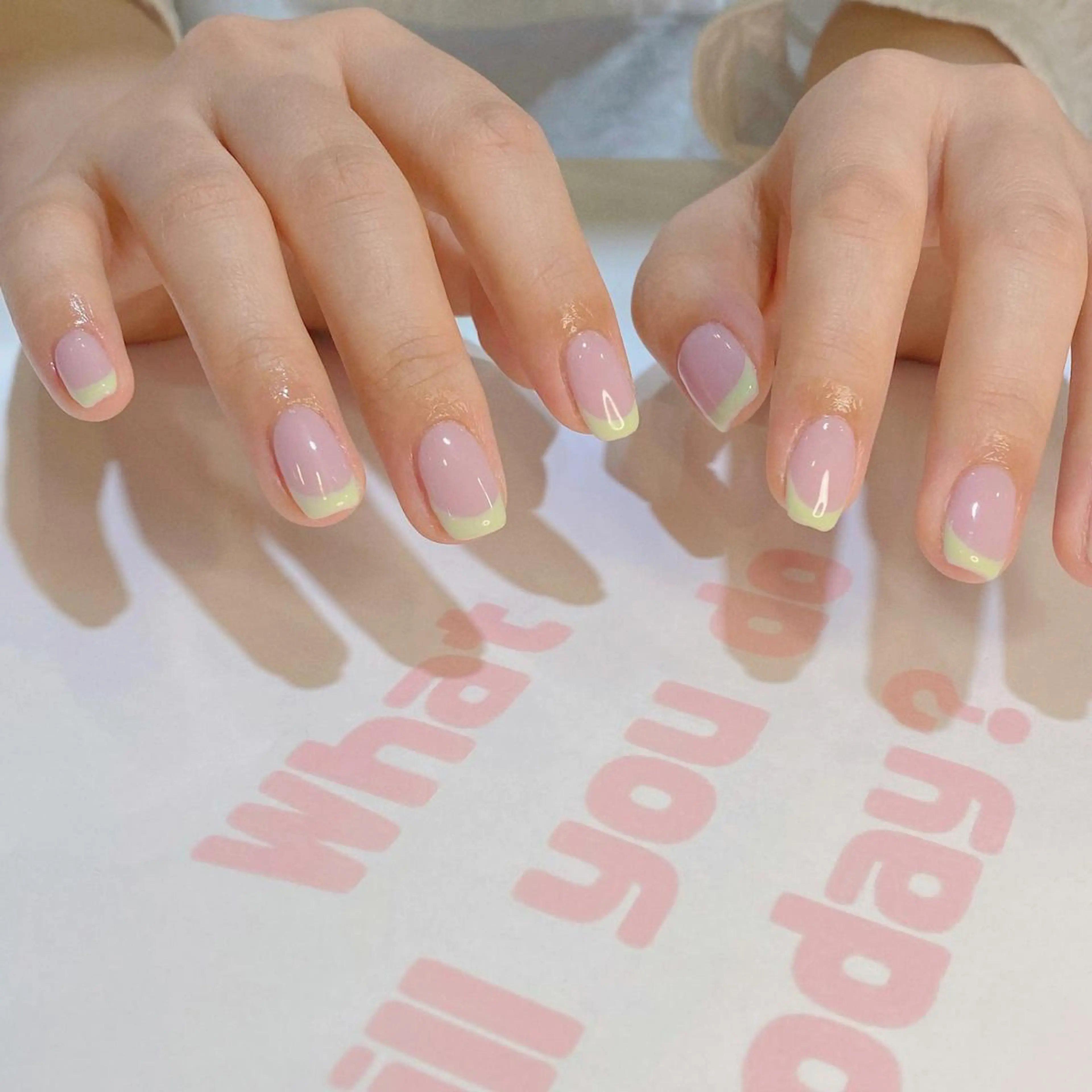 ネイル ハンドネイル ℝ𝕌𝕂𝔸 ✿のネイルデザイン