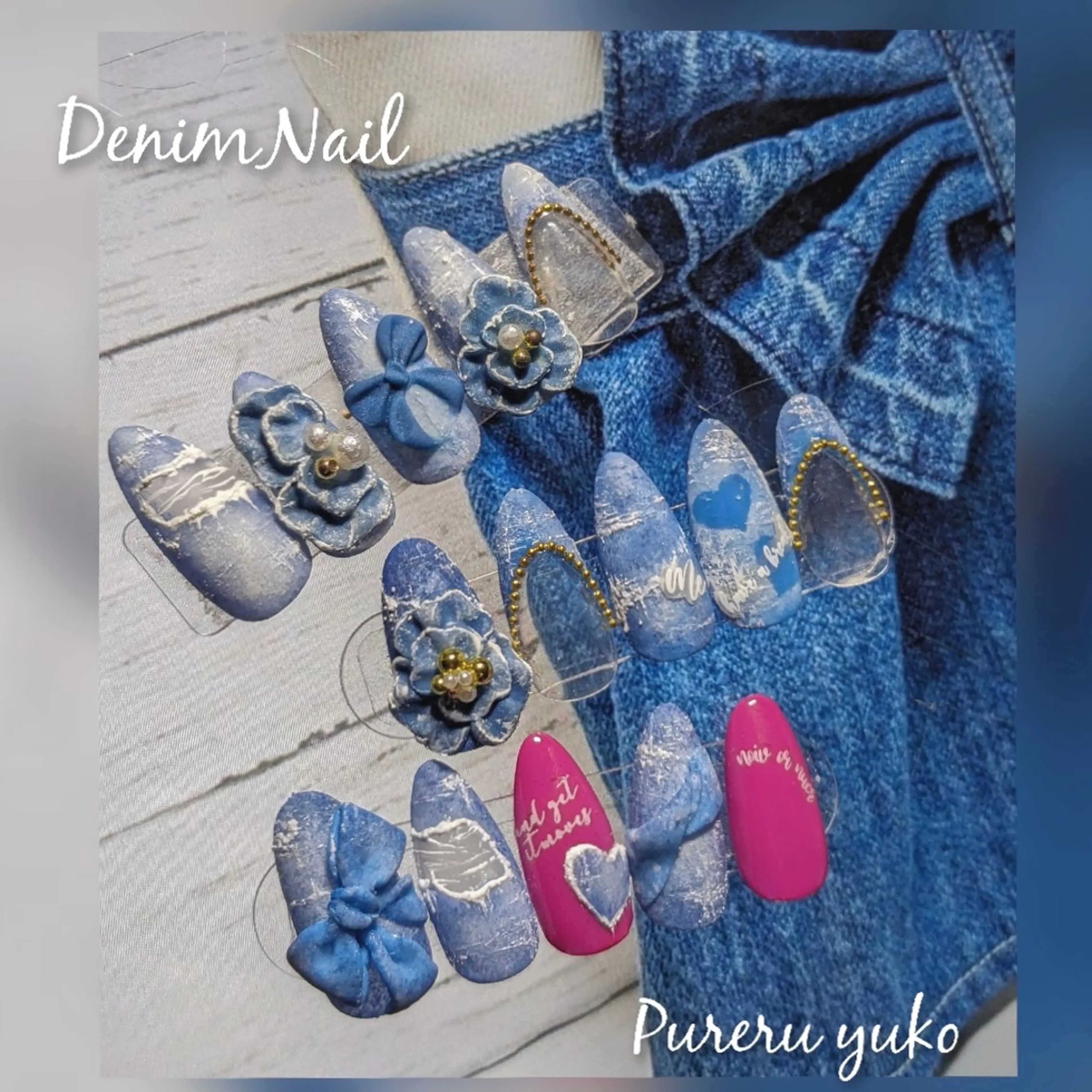 ネイル ネイルチップ pureru所属・Pureru✨ 🌹yukoのネイルデザイン