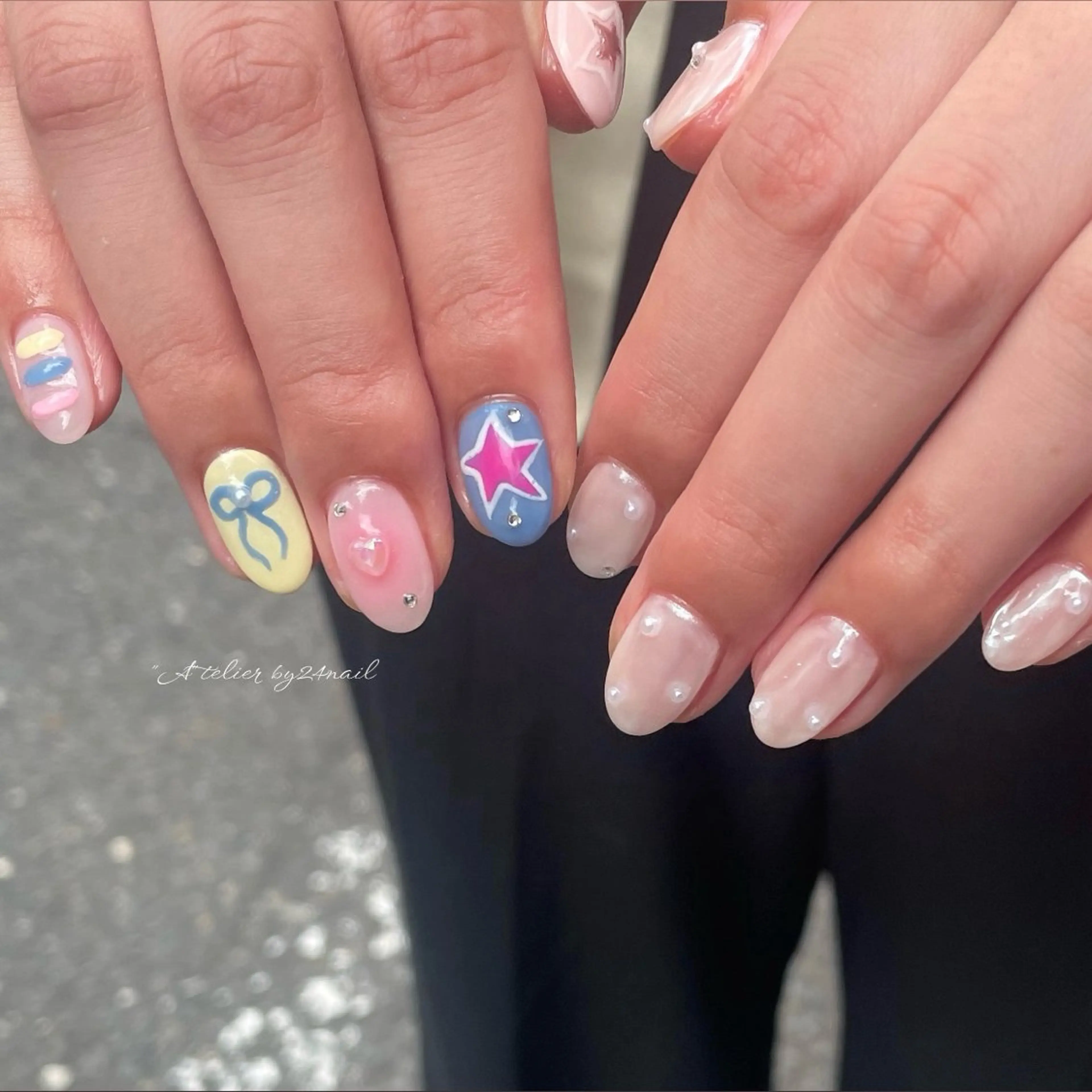 ネイル ハンドネイル Atelier by 24nail/Ayaのネイルデザイン