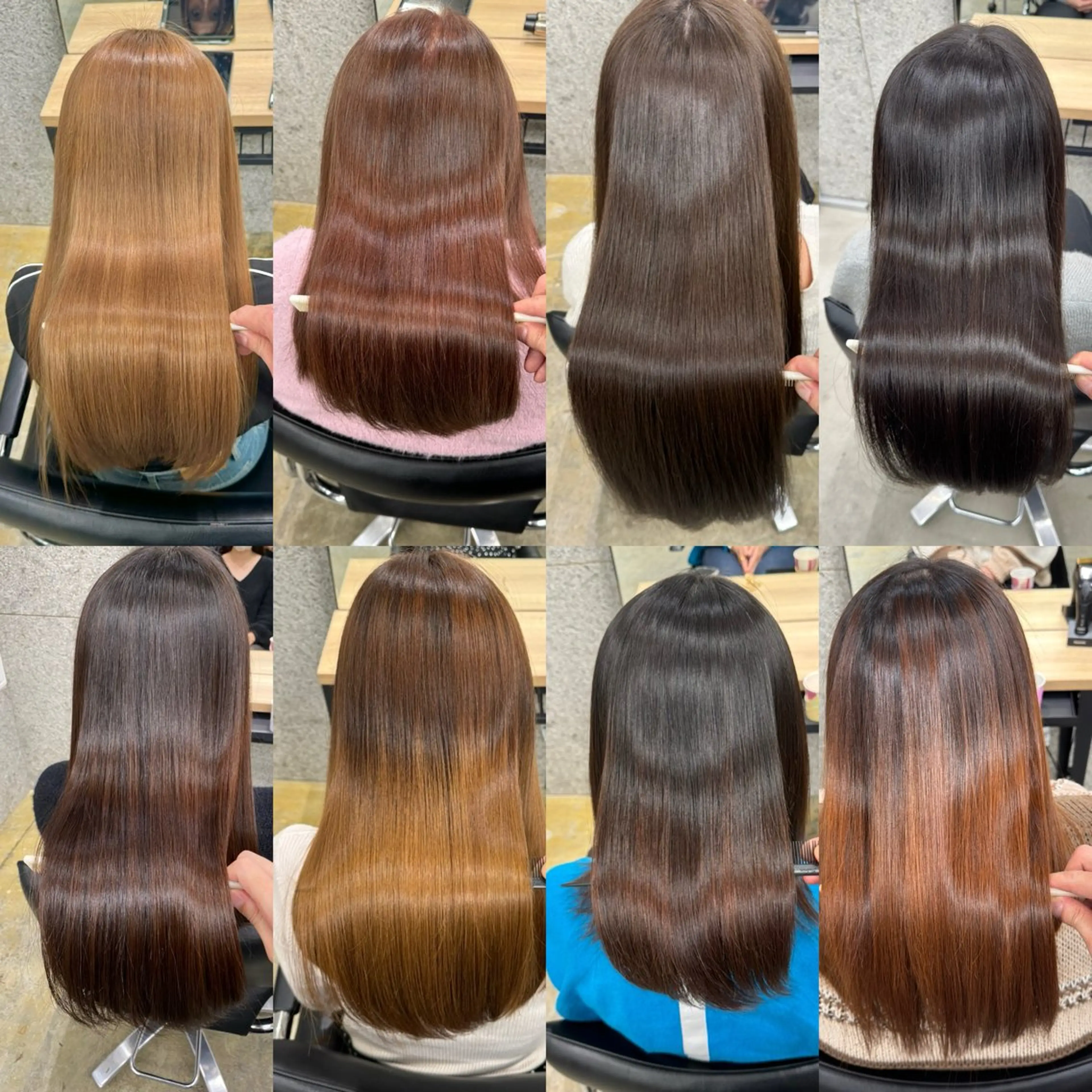 ロング カット ヘアカラー 縮毛矯正 トリートメント WERULE pivot cross店所属・髪質改善/岡崎 亮のヘアスタイル