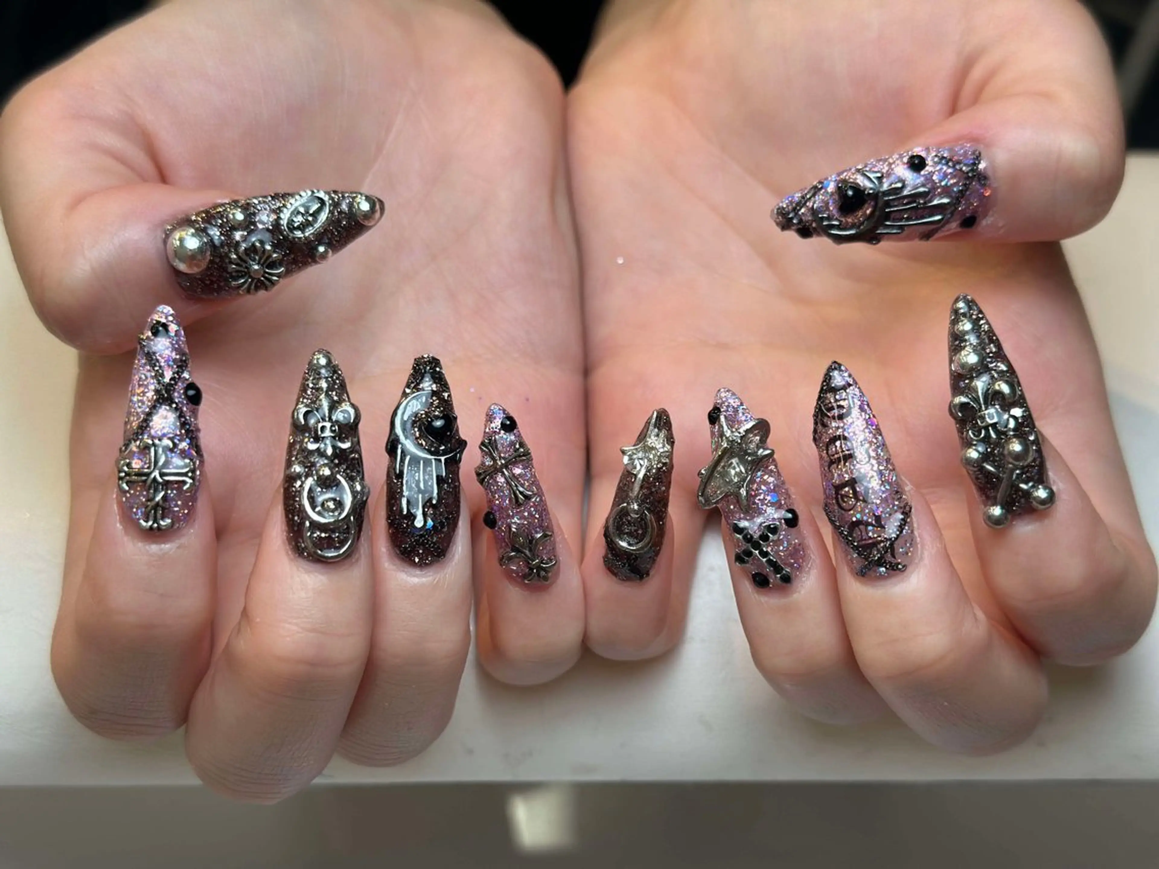 ネイル アートネイル ジェルネイル ハンドネイル Nie Nail Shinokuboのネイルデザイン