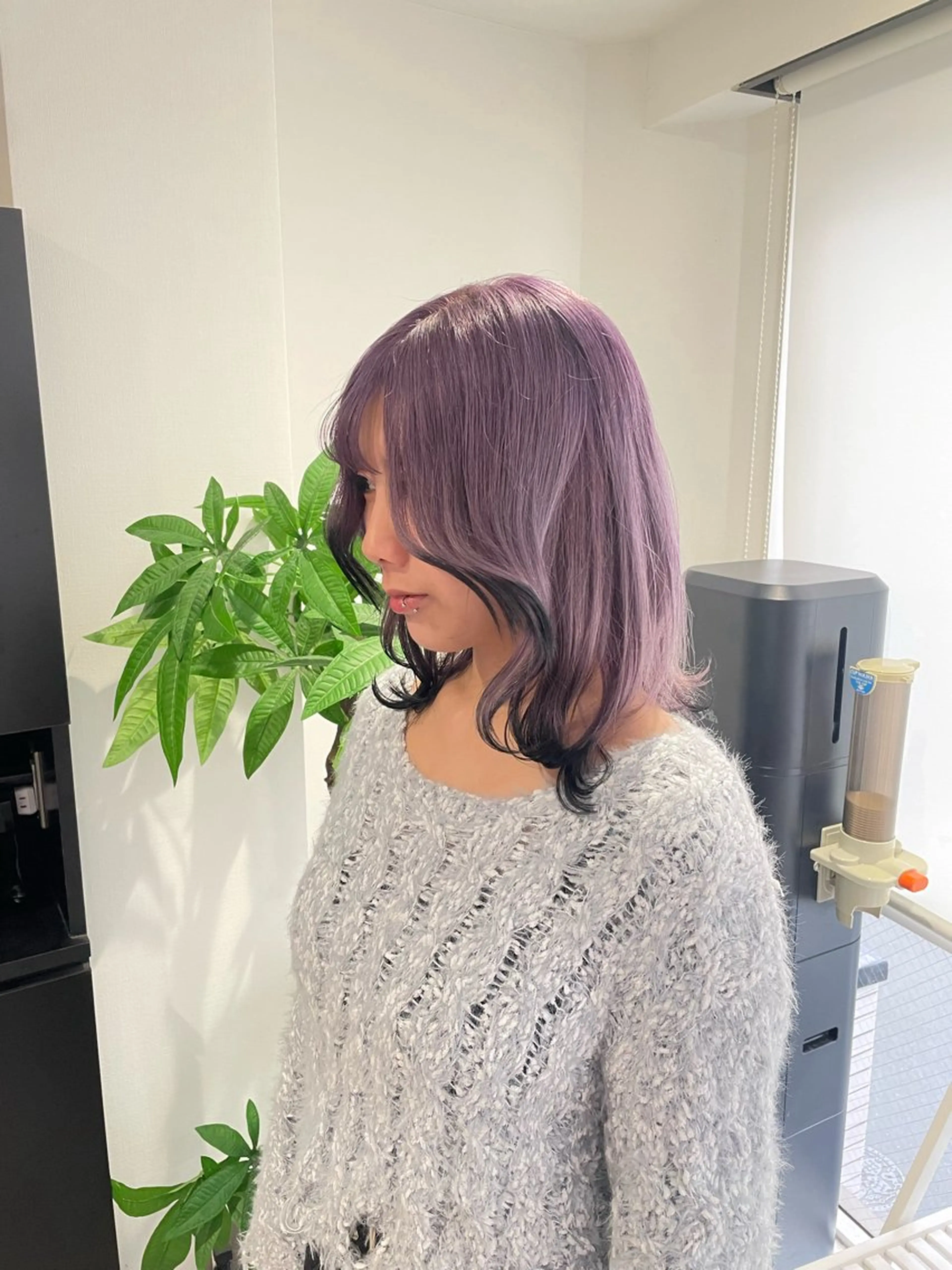 ショート カット ヘアカラー トリートメント youres hair 新宿3丁目店所属・艶髪/ハイトーン /髪質改善/柴田のヘアスタイル