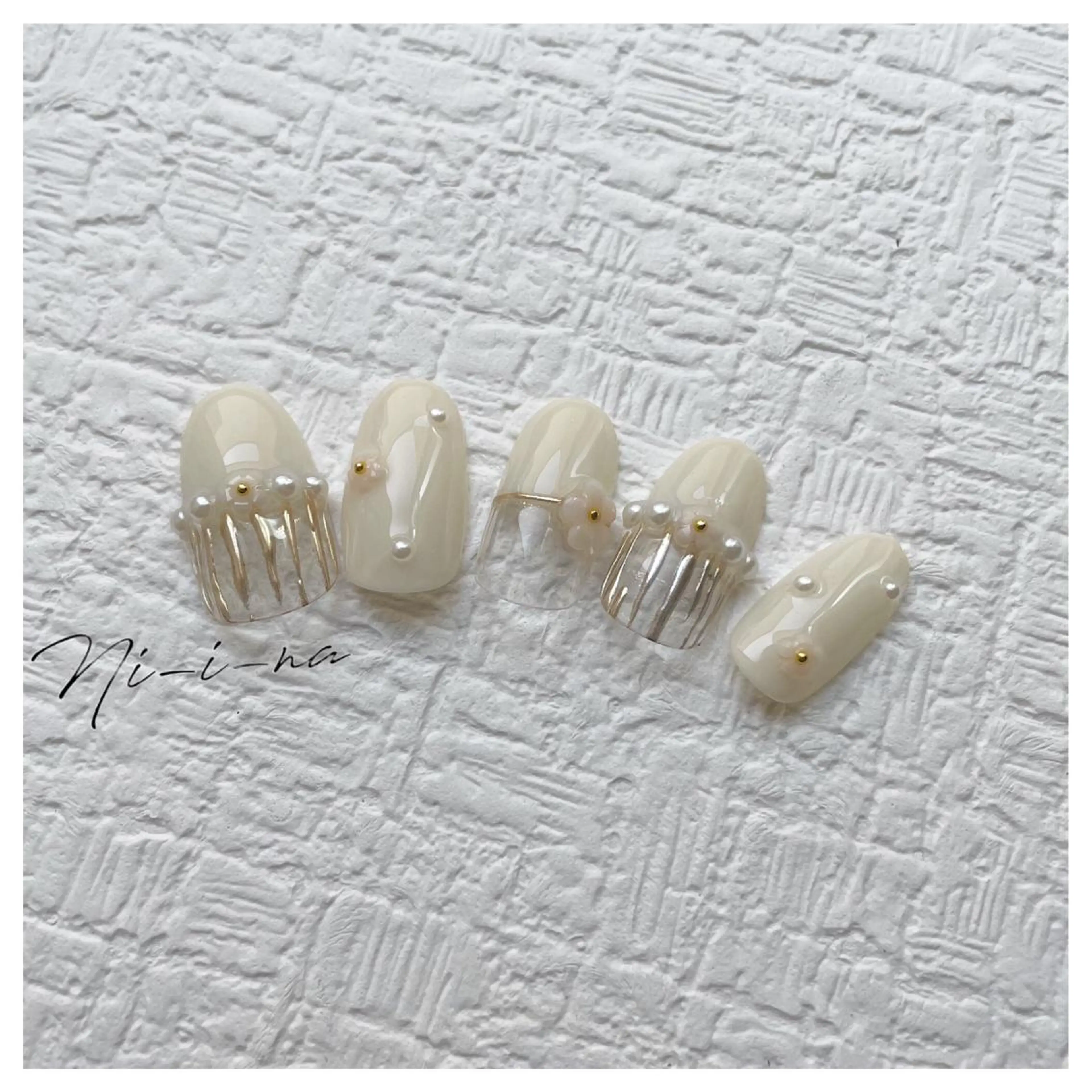 ネイル ハンドネイル nail salon Ni-i-naのネイルデザイン