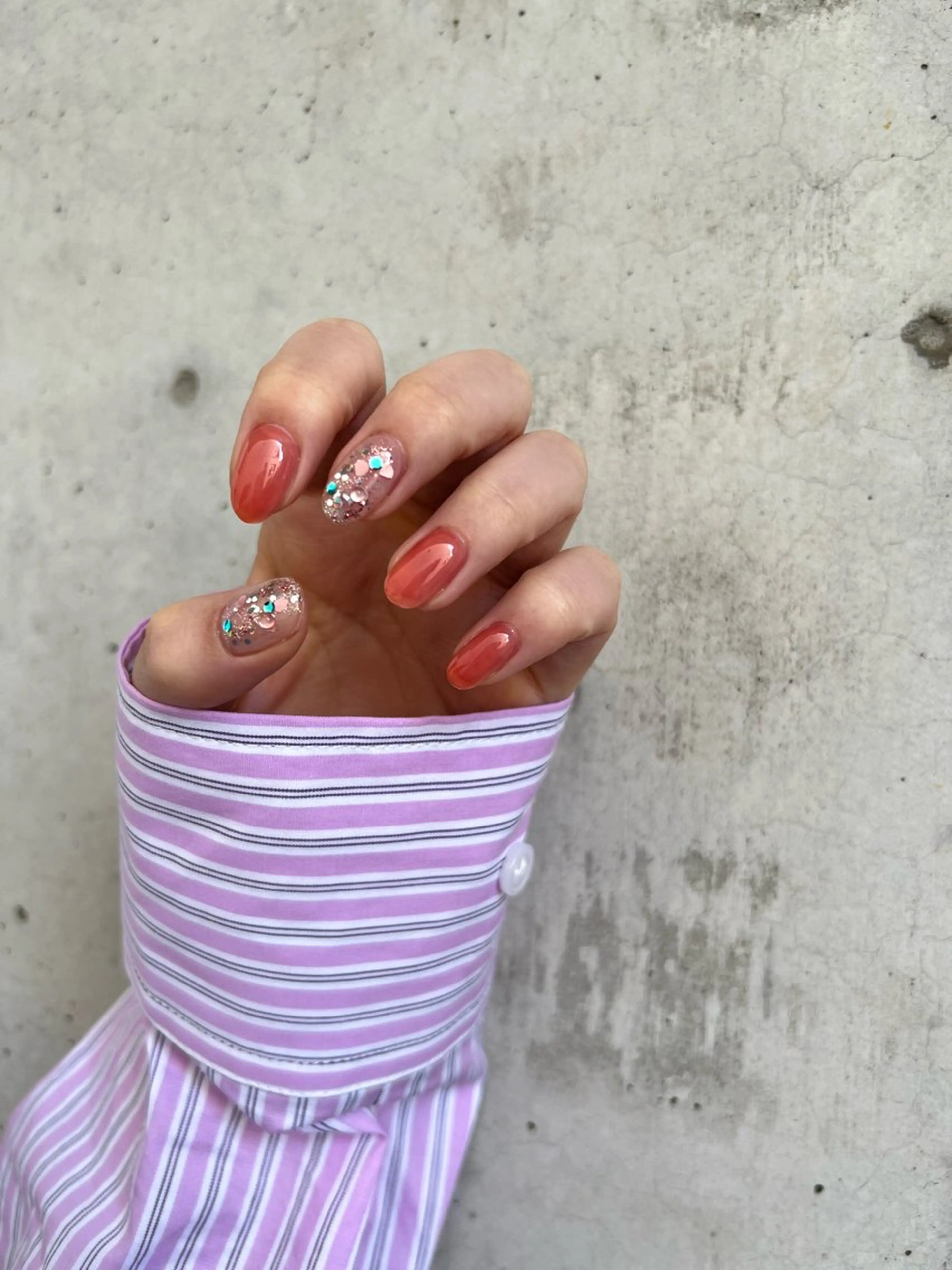 ネイル 持ち込み ニュアンスネイル ハンドネイル ハンドケア Charme. NOBUKOのネイルデザイン