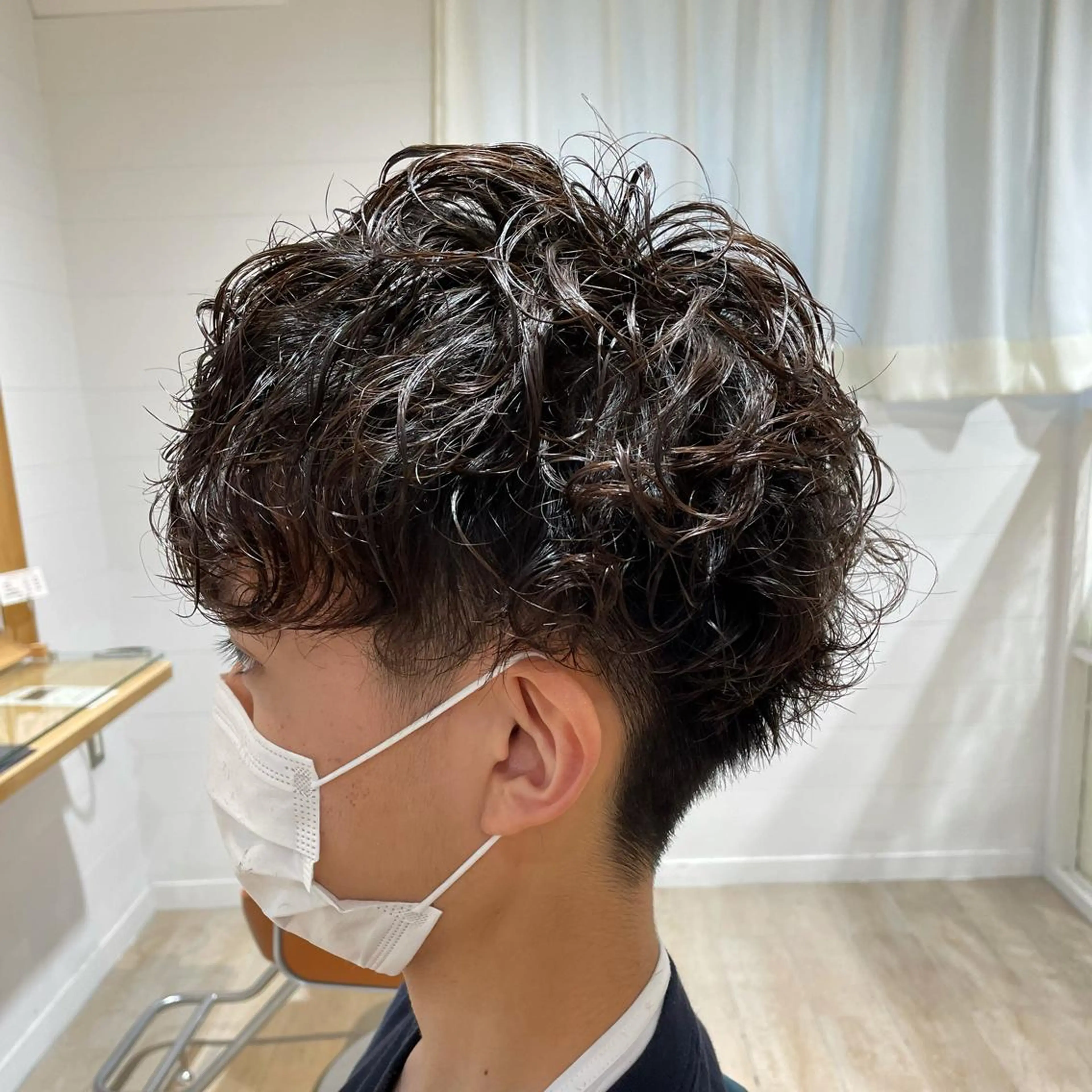 パーマ メンズ カット 🌟eyeモデル募集 しもさこ🌟のヘアスタイル