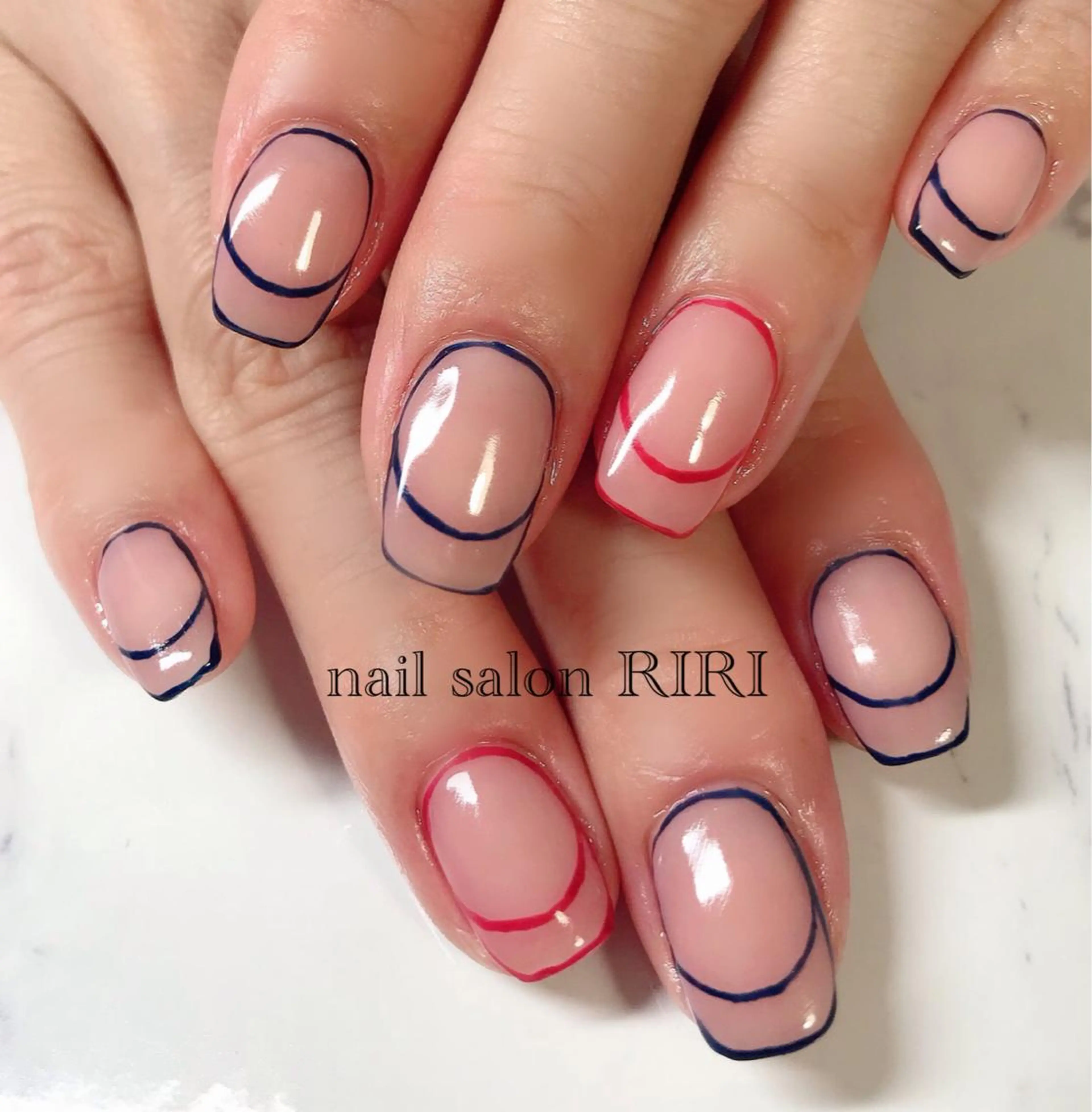 ネイル フレンチネイル private  nail  salon RIRI所属・RIRI リリのネイルデザイン