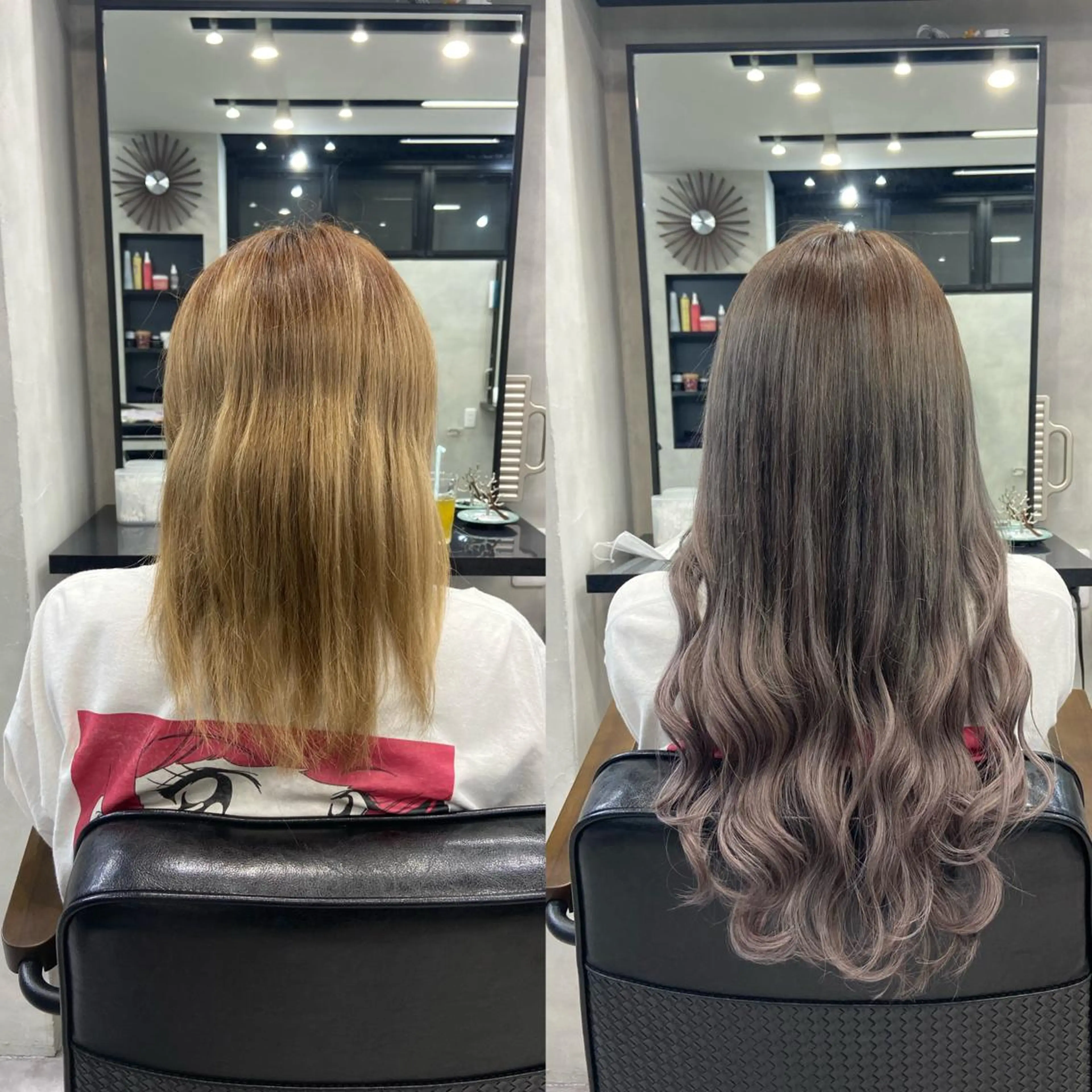 セミロング カラー ヘアアレンジ ar+ ❤︎ maiのヘアスタイル