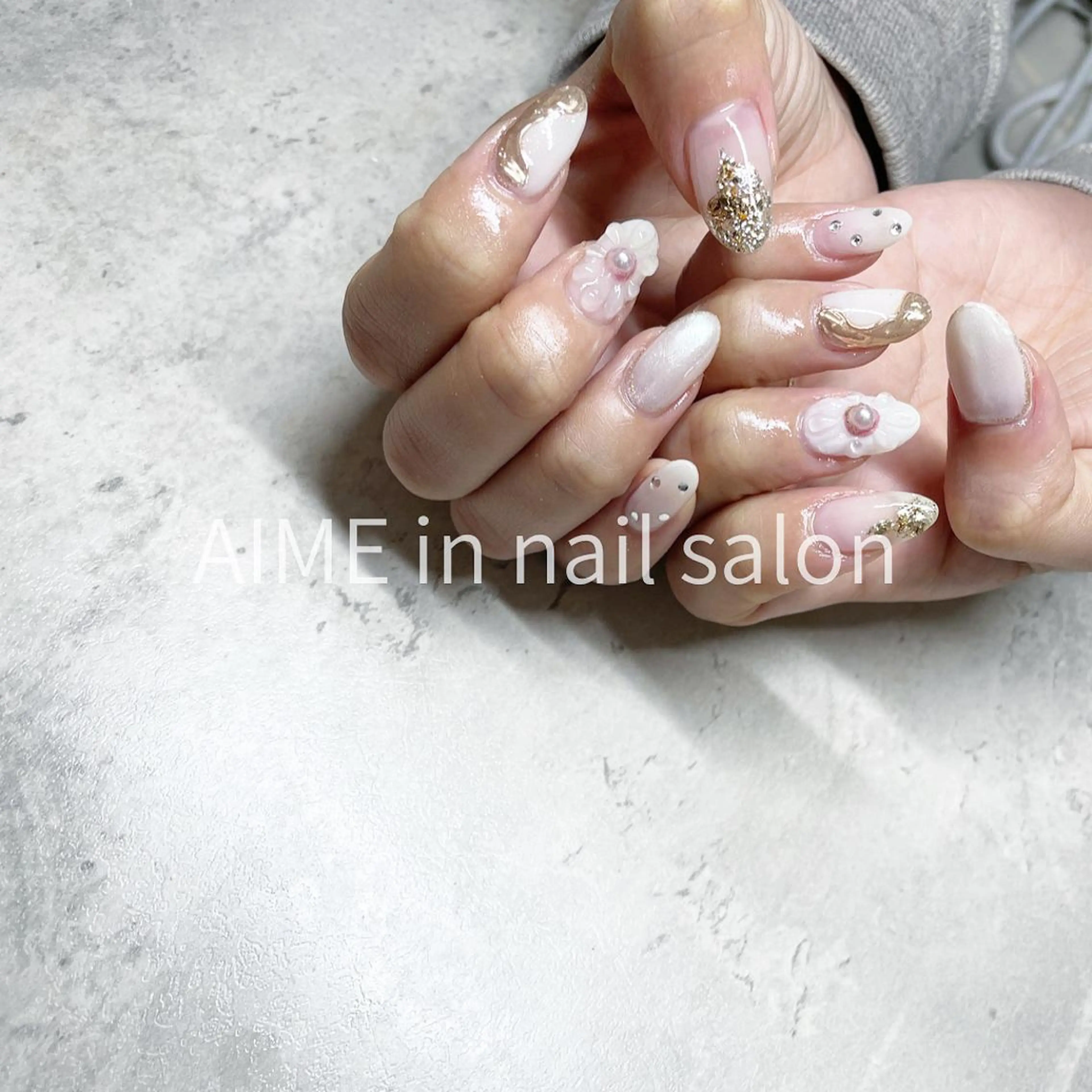 ネイル ハンドネイル AIME （momo）のネイルデザイン