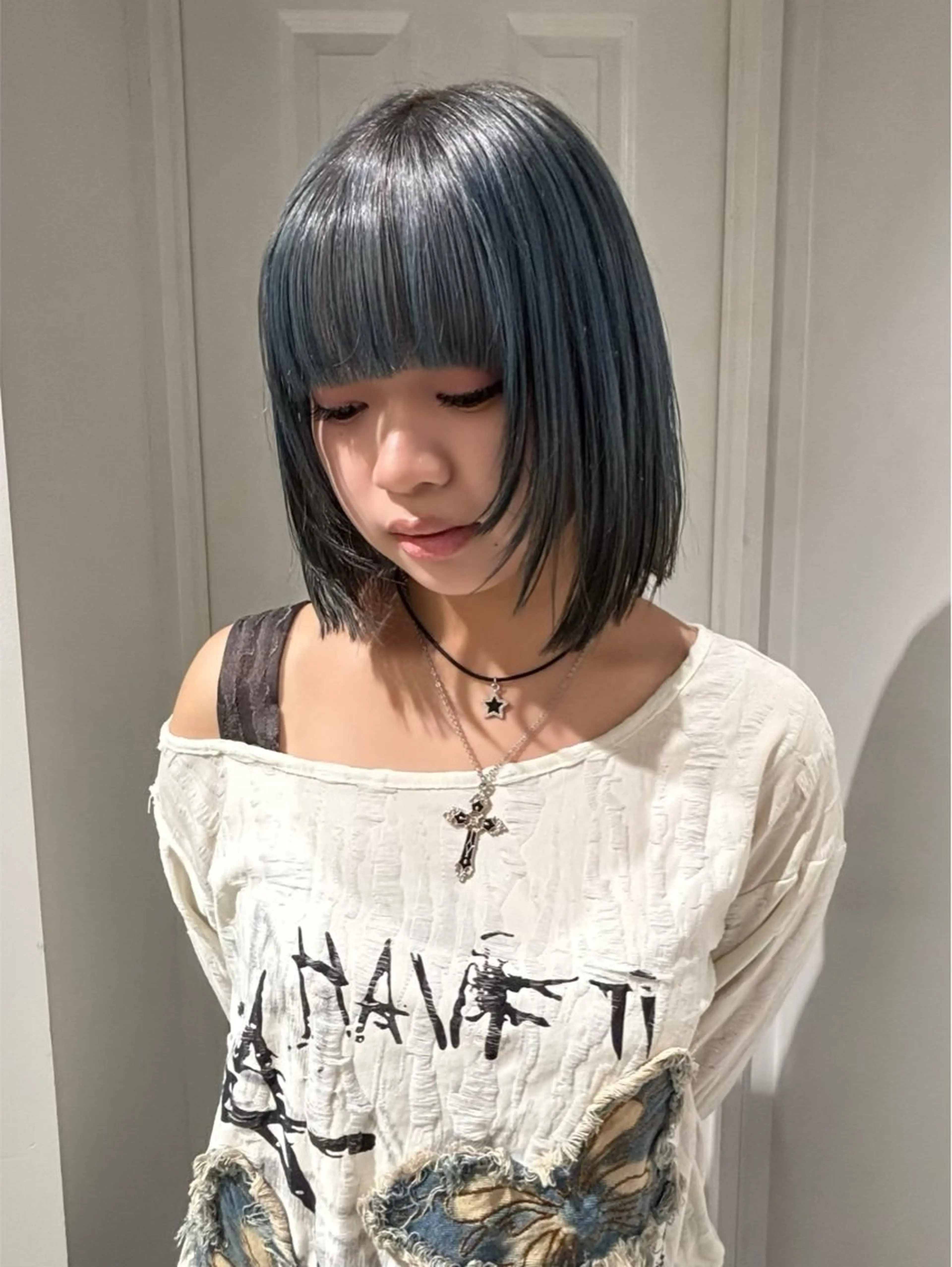 ミディアム カラー ヘアカラー cocoro💗マツ エク/ネイル/八王子のマツエク・マツパデザイン