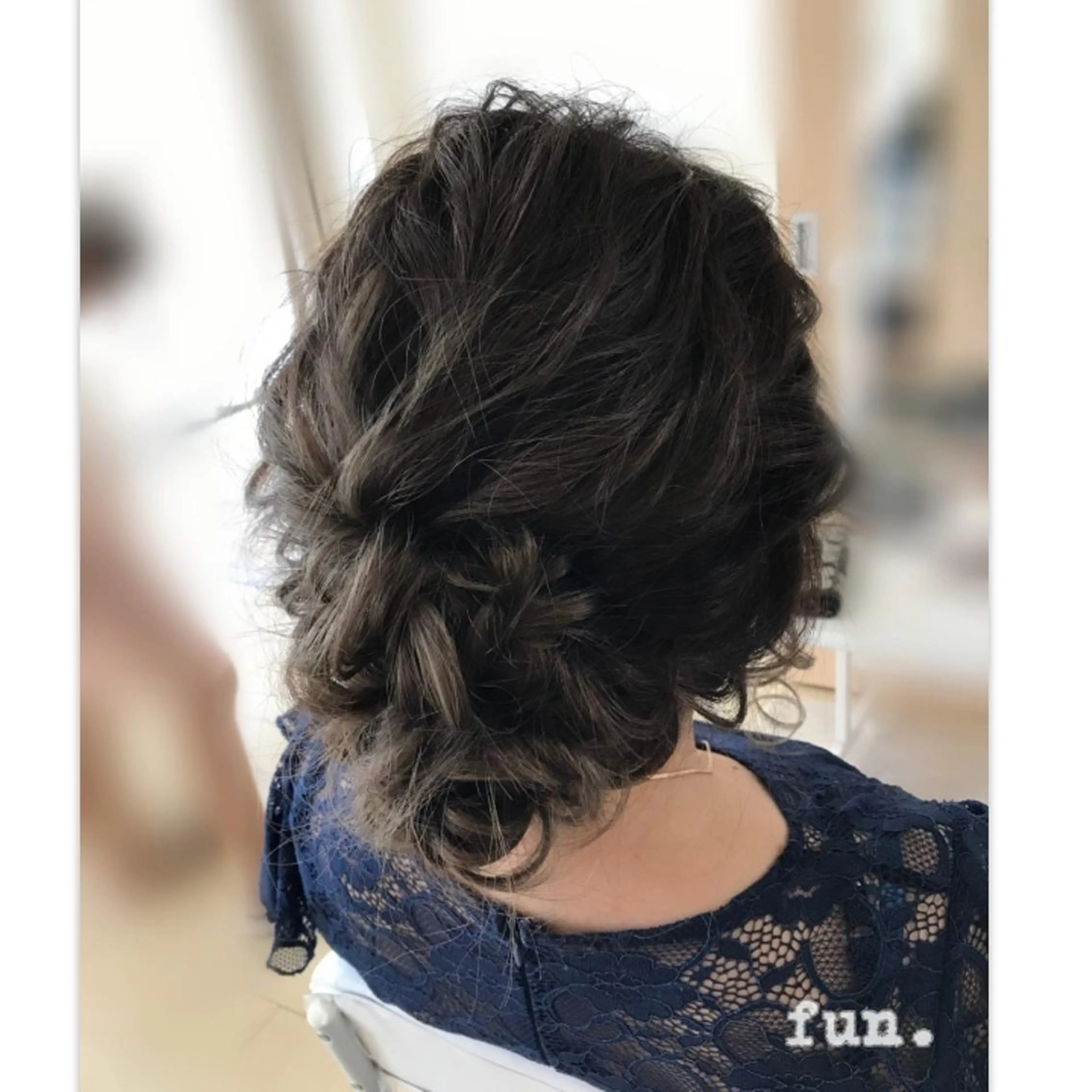 セミロング fun./ヘアセット /エクステ/着付のヘアスタイル