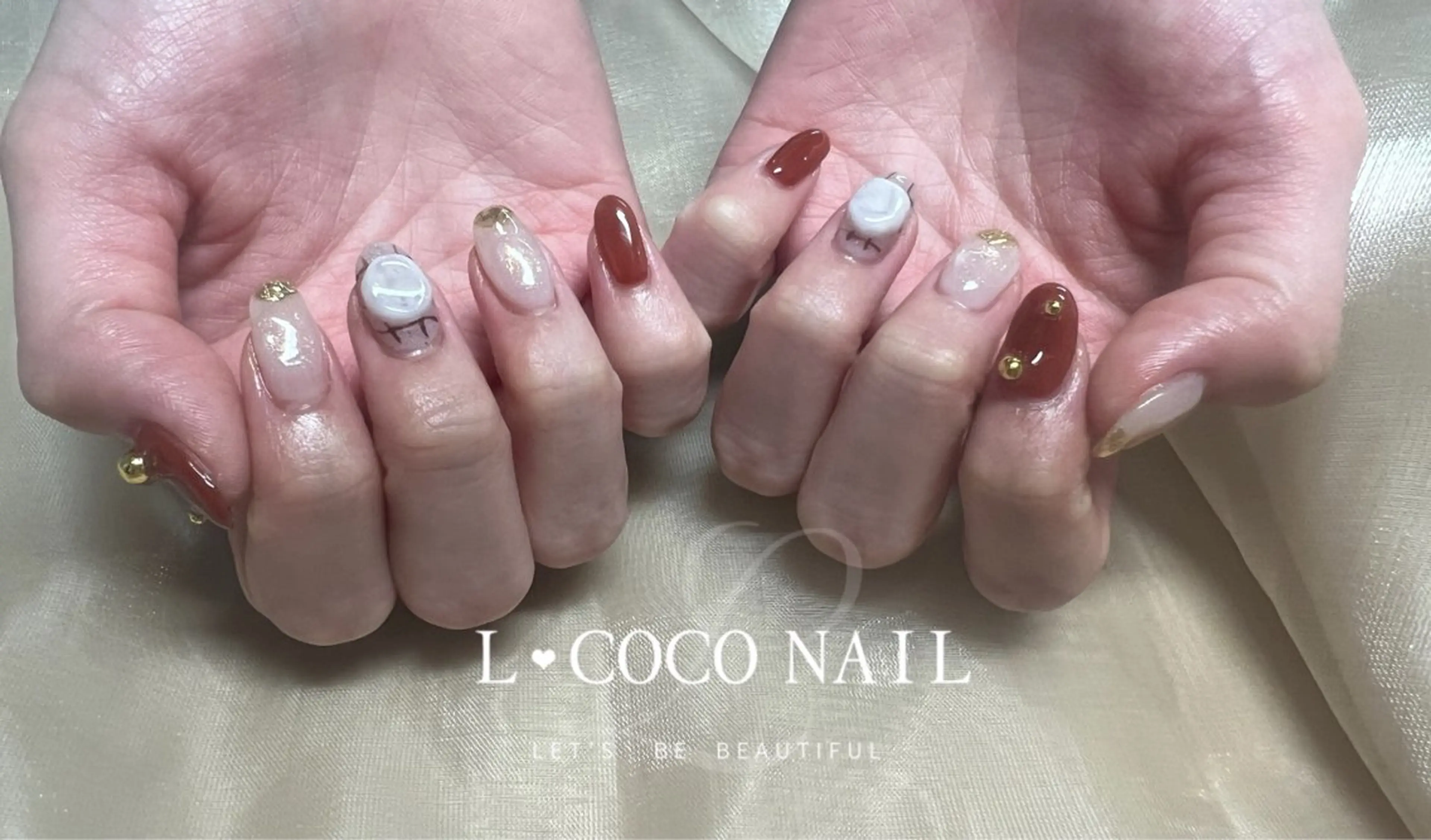 ネイル L·COCO Nail所属・L♡ COCO nailのネイルデザイン