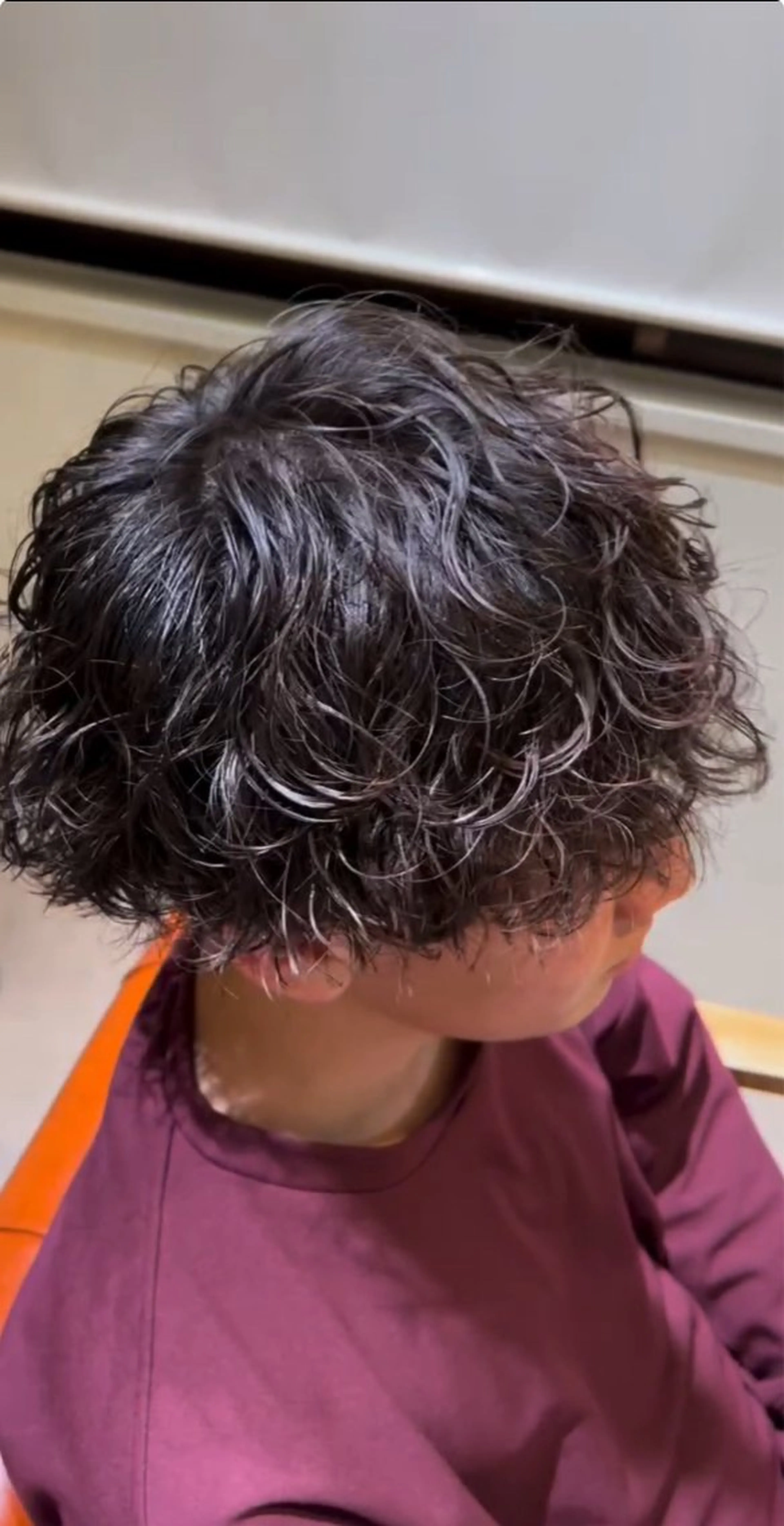 ミディアム パーマ メンズ ミディアムパーマ メンズパーマ 波巻きパーマ スパイラルパーマ カット パーマ トリートメント ✂️似合わせ✂️ パーマ特化🍀/悠介のヘアスタイル