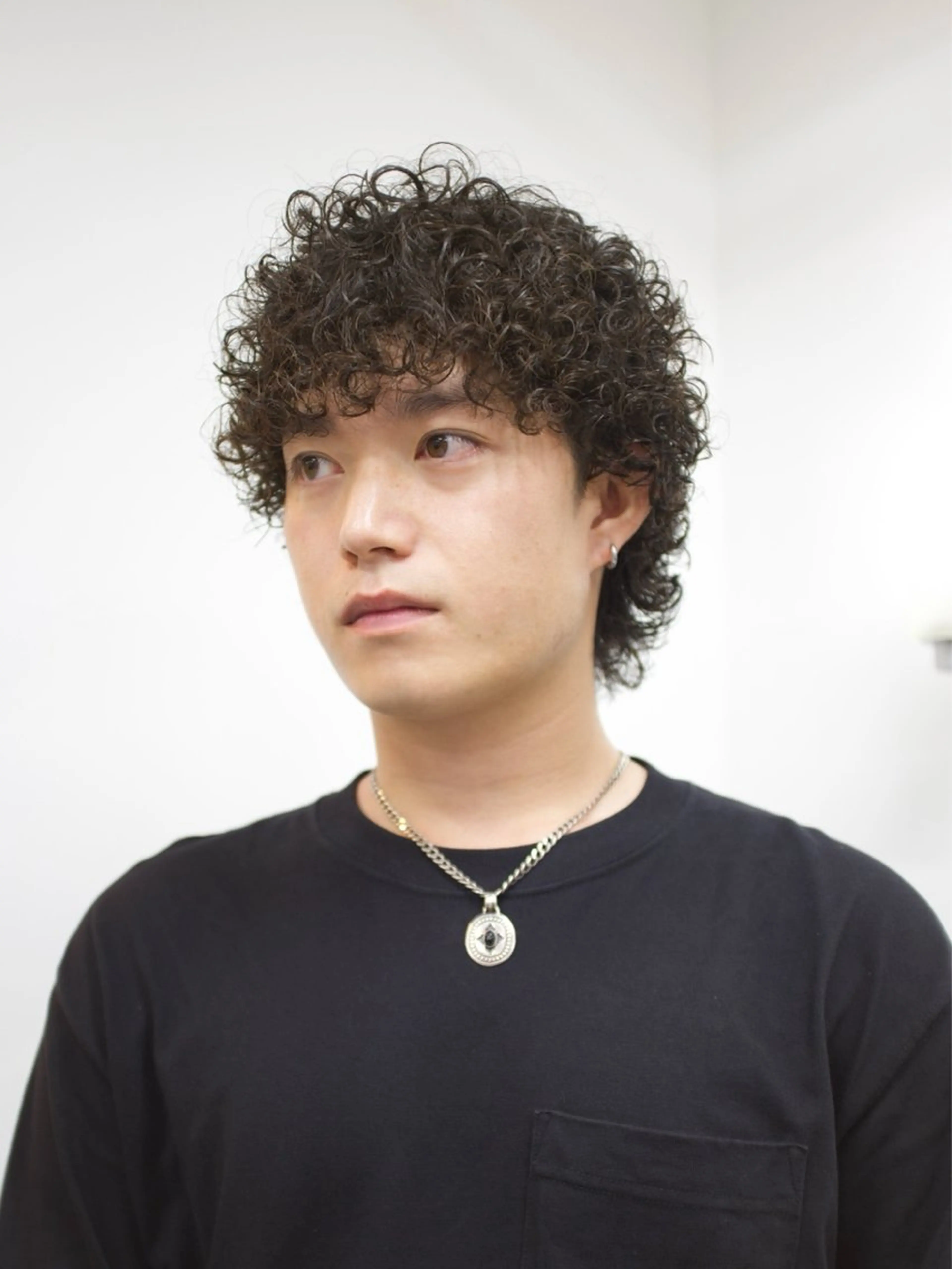 ショート パーマ ヘアアレンジ メンズ カット トリートメント 🦠カラーリスト/ 魚瀬あおい🦠のヘアスタイル