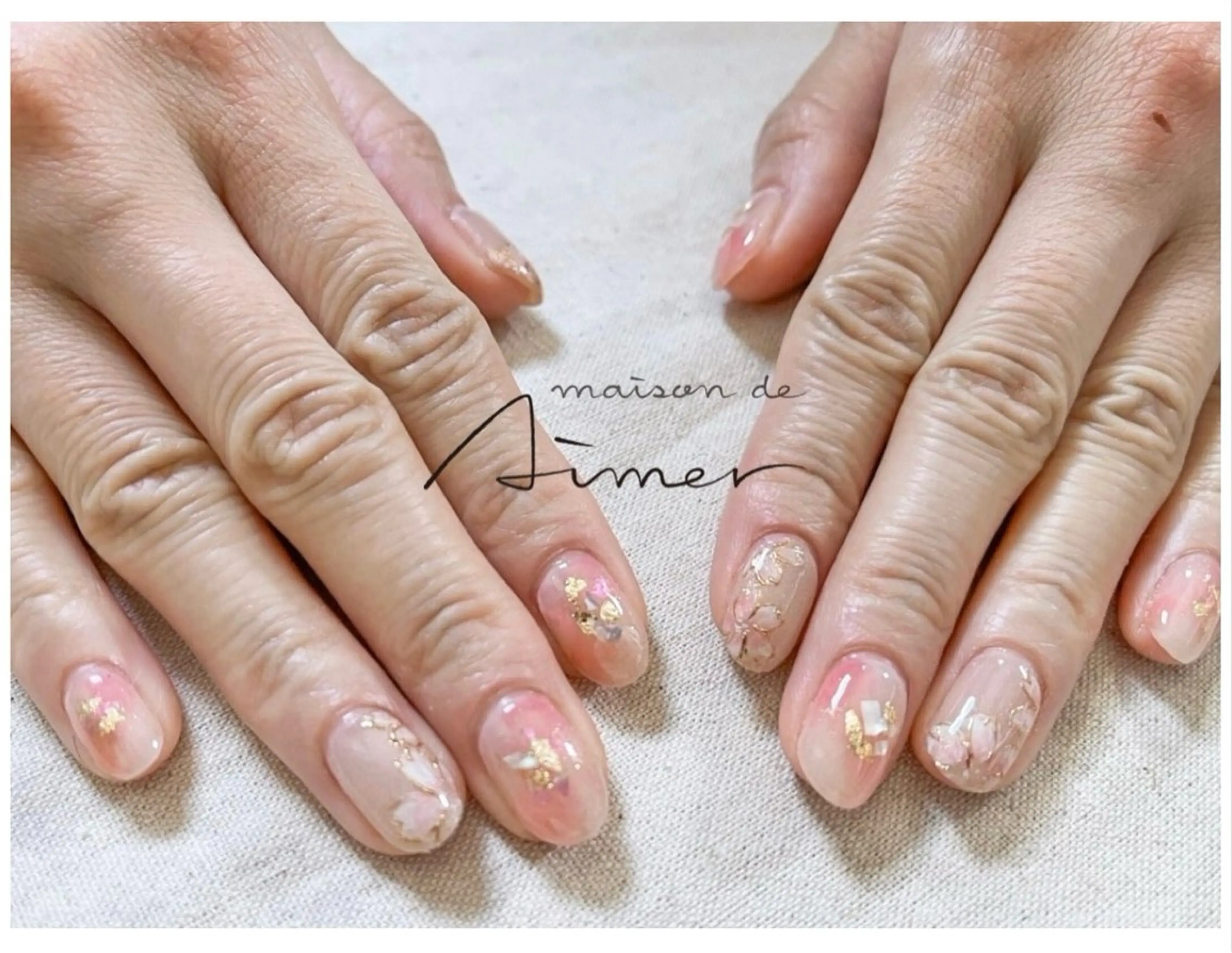 ネイル 桜ネイル maison de Aimerのネイルデザイン