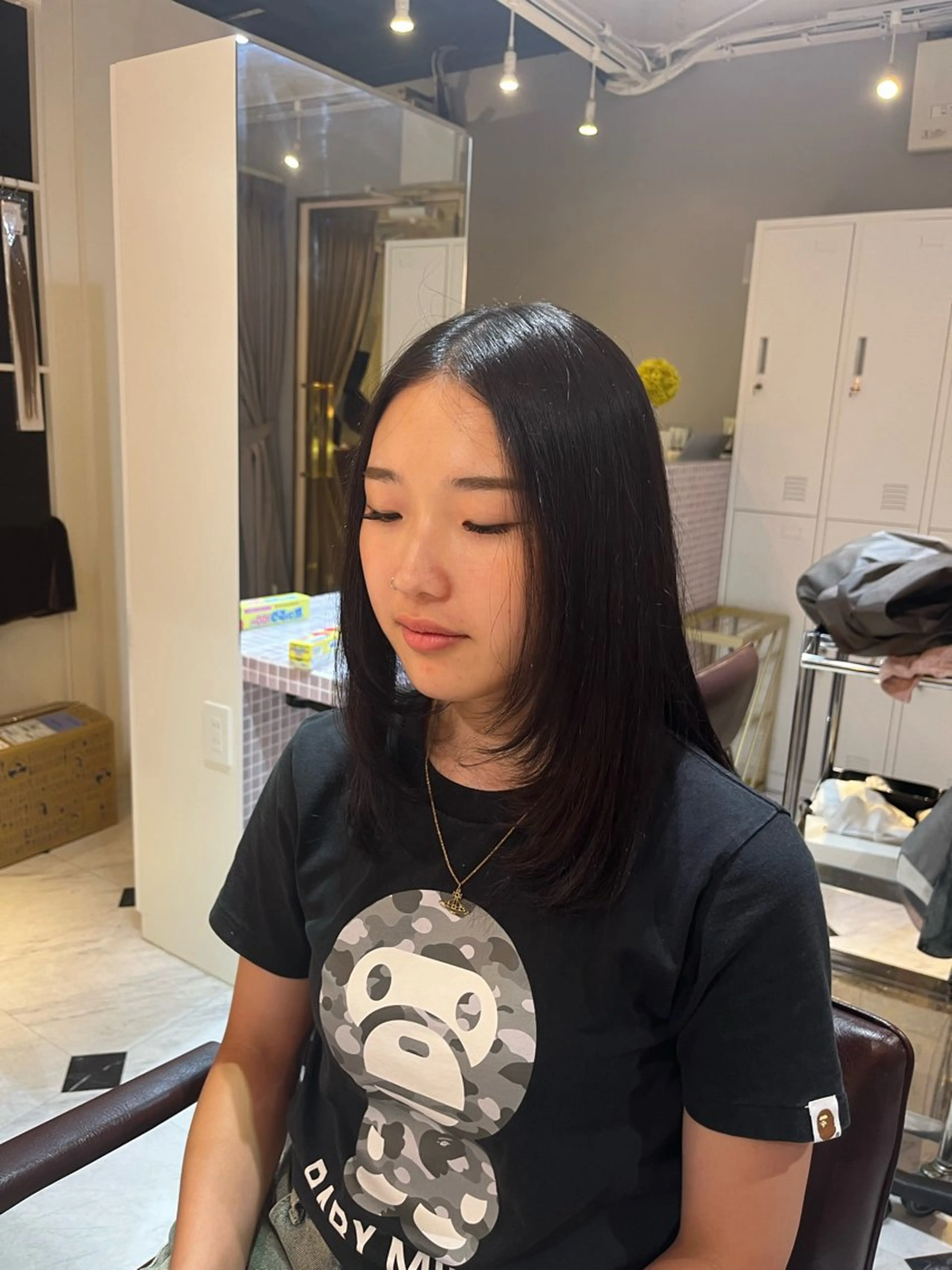 ロング カット 縮毛矯正 髪質改善･縮毛矯正 特化･ユウシンのヘアスタイル