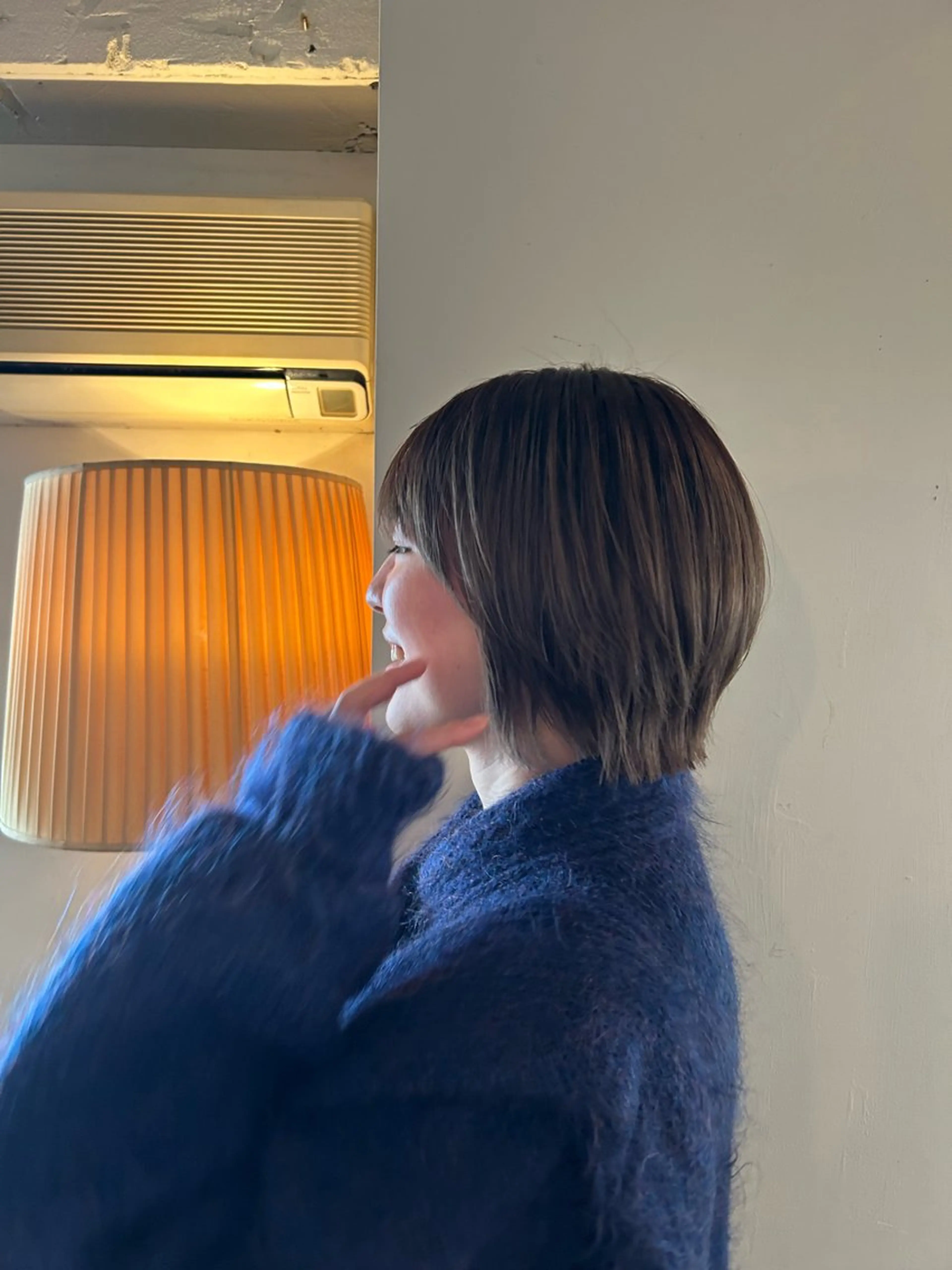 ミディアム 佐野 愛実のヘアスタイル