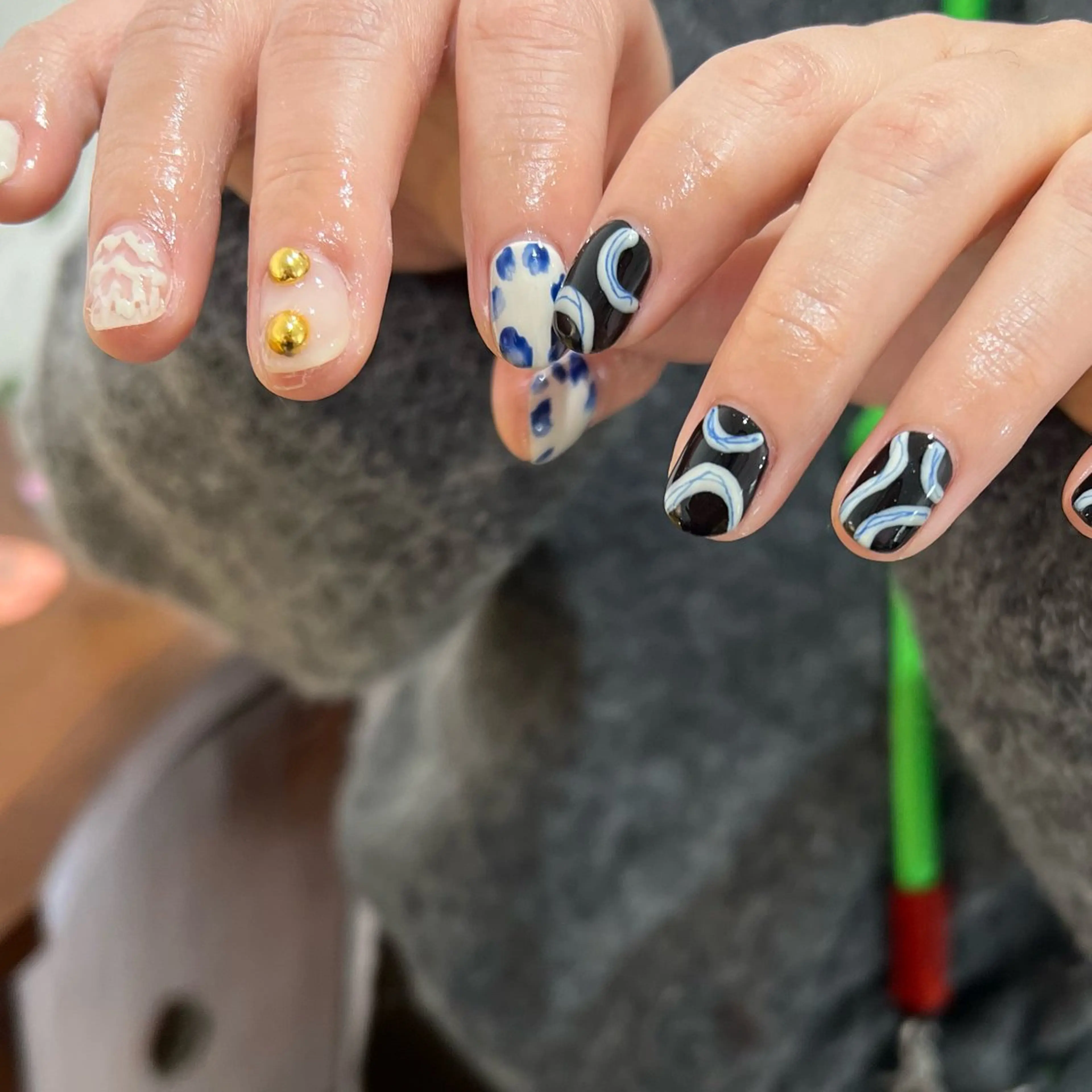 ネイル ハンドネイル nue nail salon 代々木店所属・yokozawa sakiのネイルデザイン