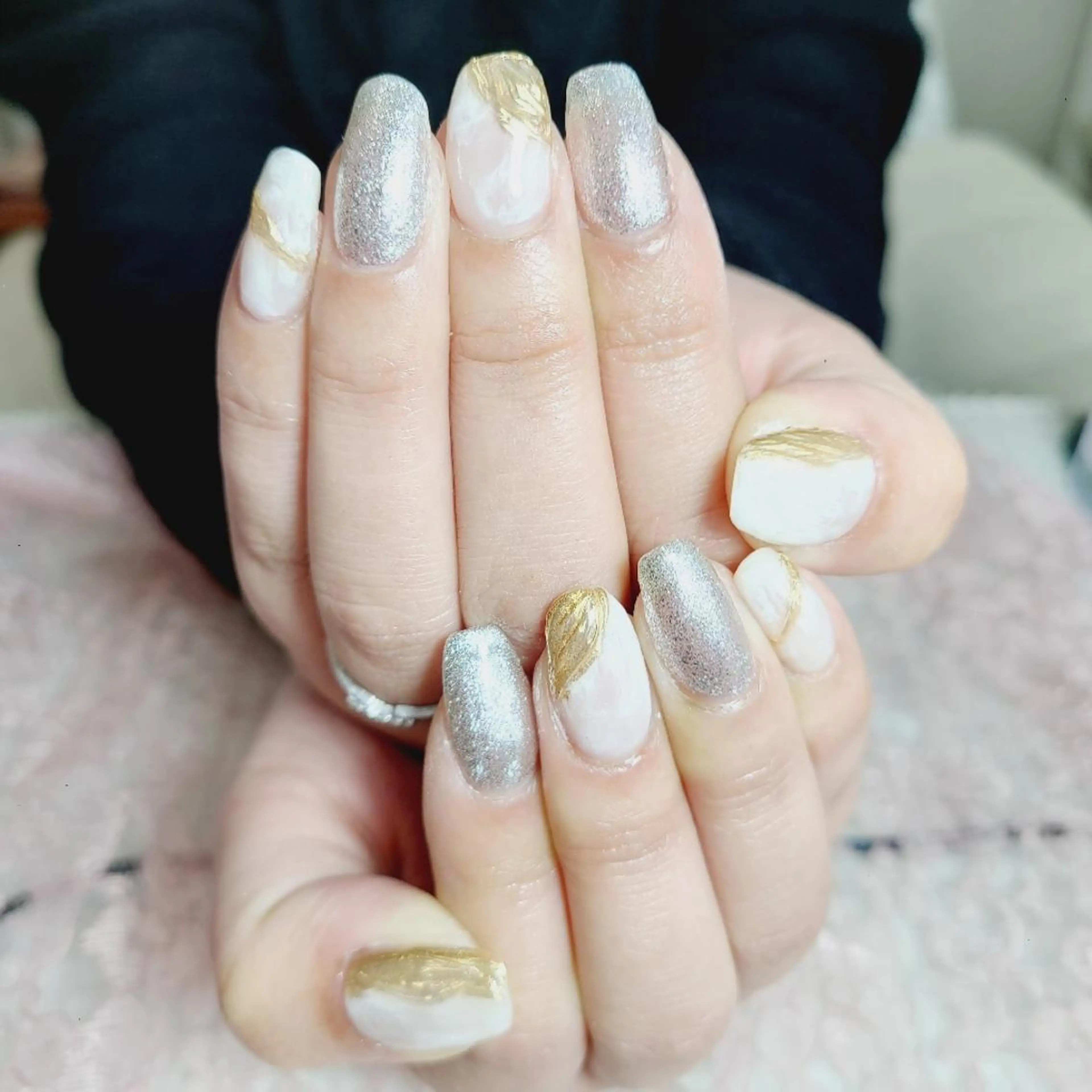 カラー ネイル 長さ出し LDK Nail Salonのネイルデザイン