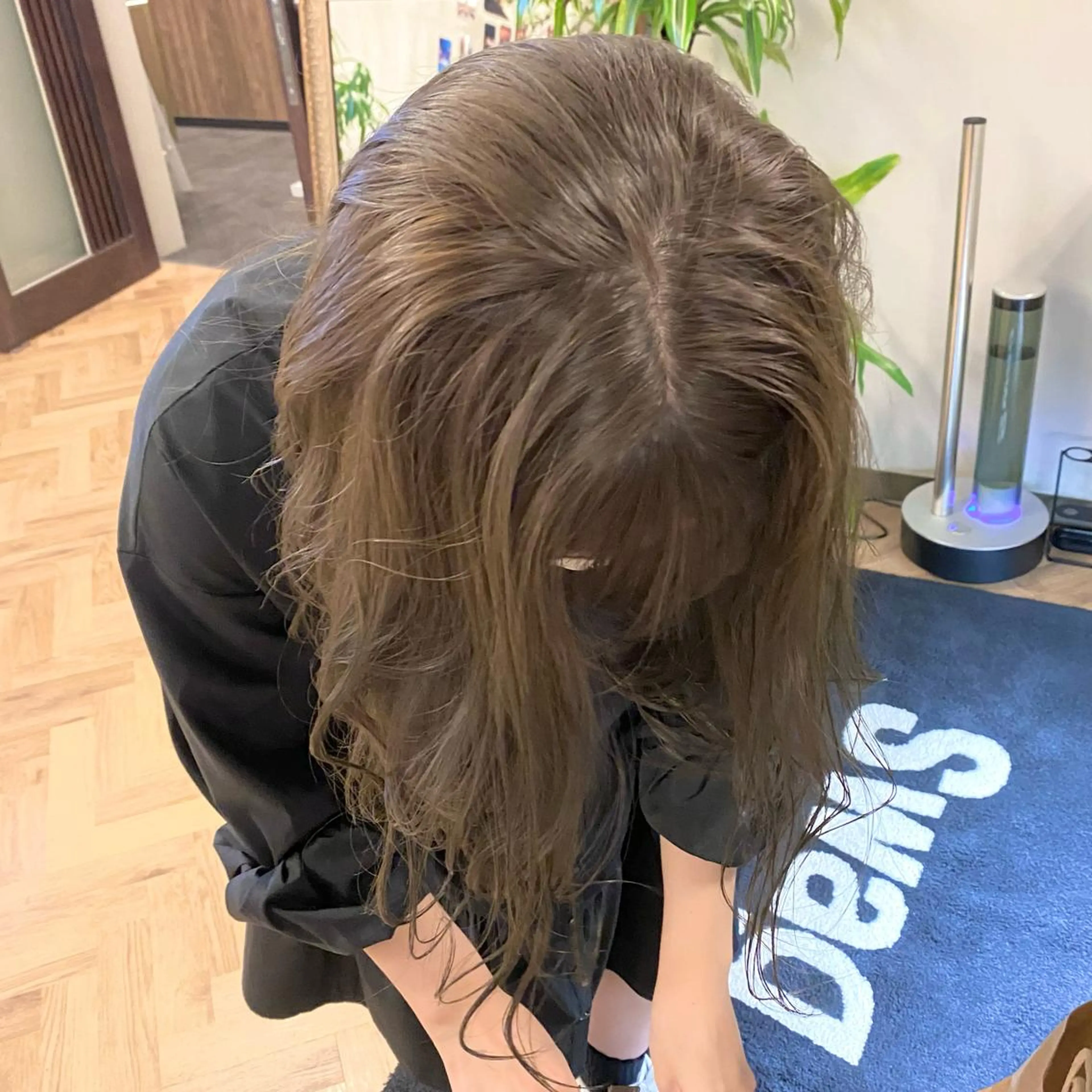 ロング カラー パーマ ヘアアレンジ メンズ キッズ ネイル マツエク・マツパ 透明感カラー EMANON梅田店所属・前川 朋香のヘアスタイル