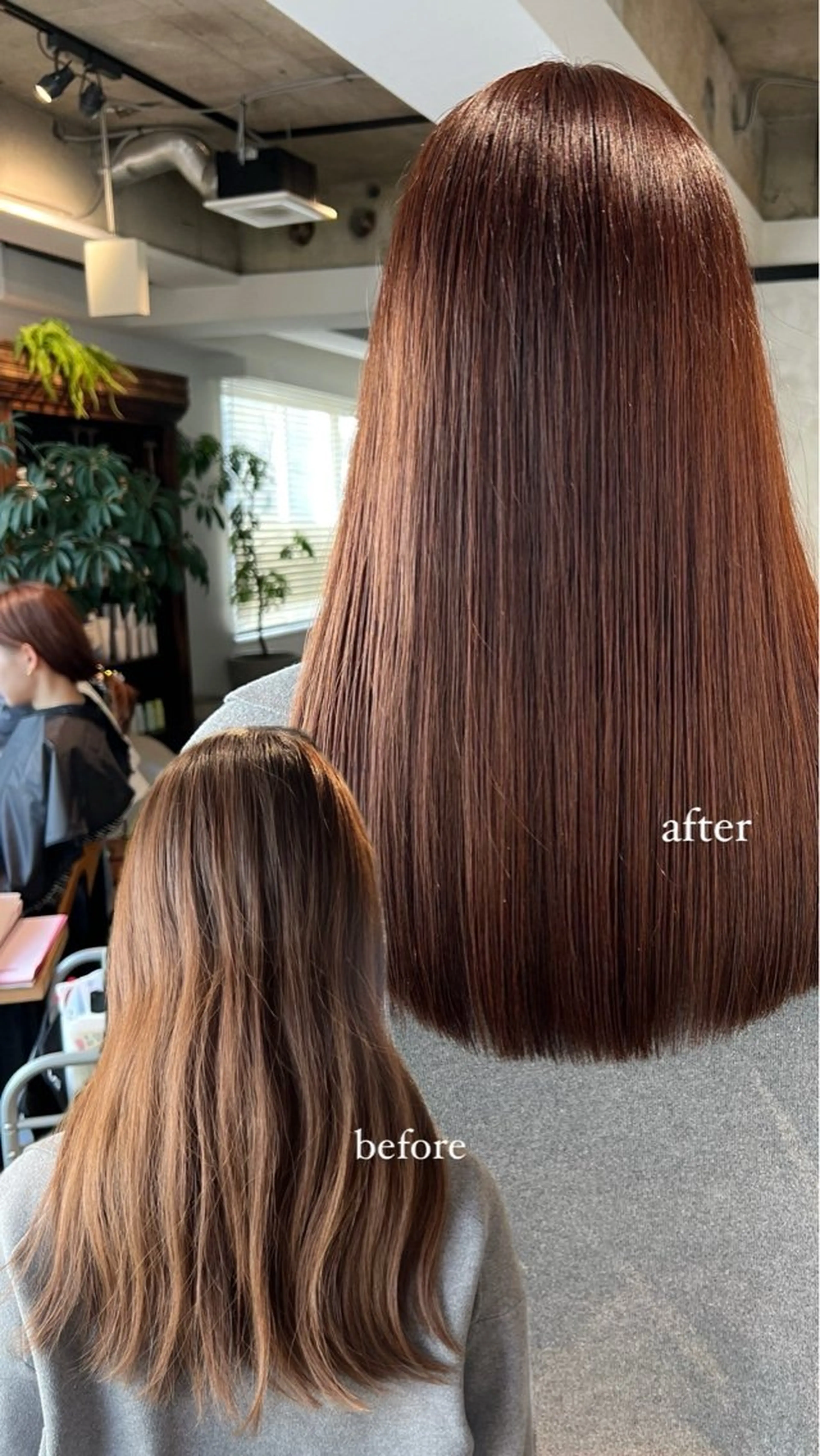 ロング トリートメント 優 作のヘアスタイル