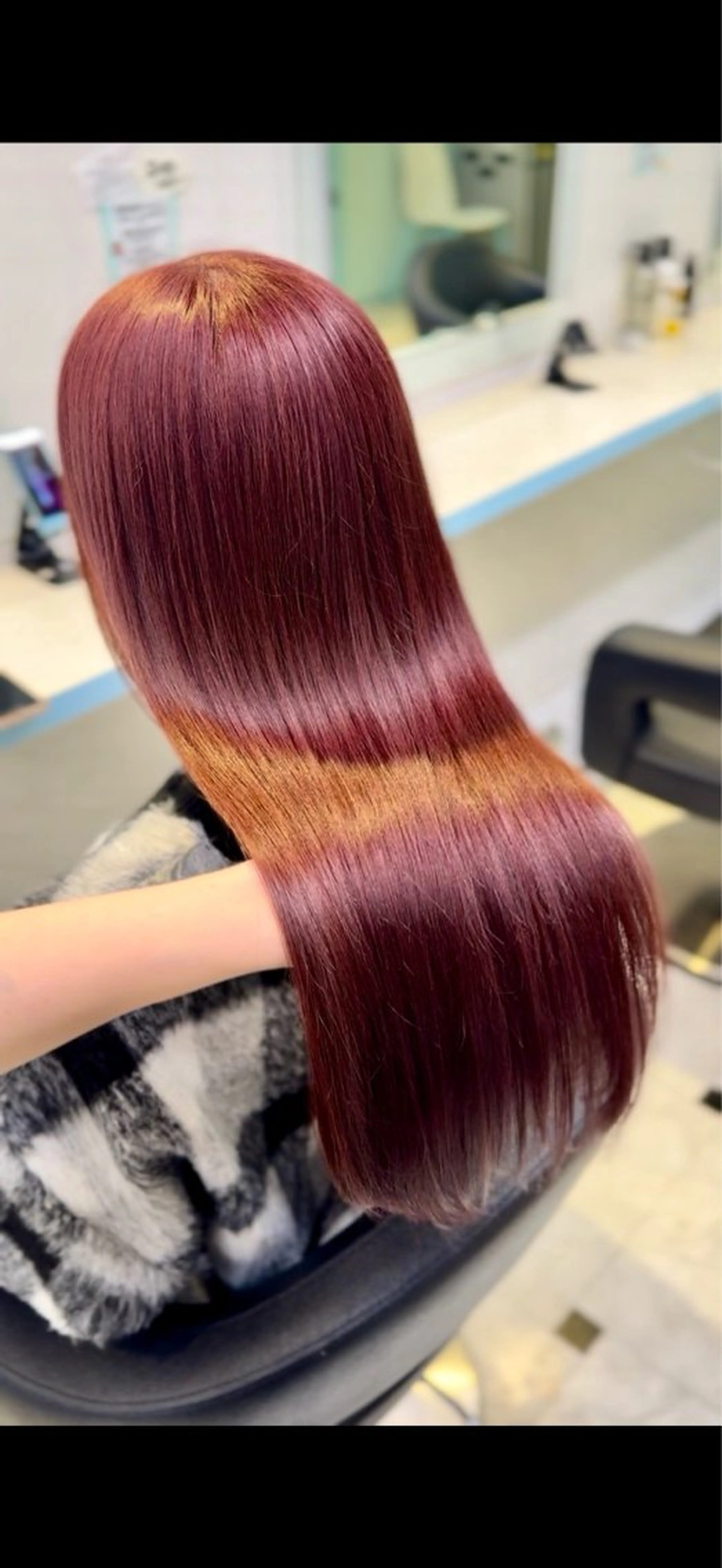 カラー ヘアカラー トリートメント ヘッドスパ ヘアセット 🍒♡艶髪暖色カラー saaya♡🍒のヘアスタイル