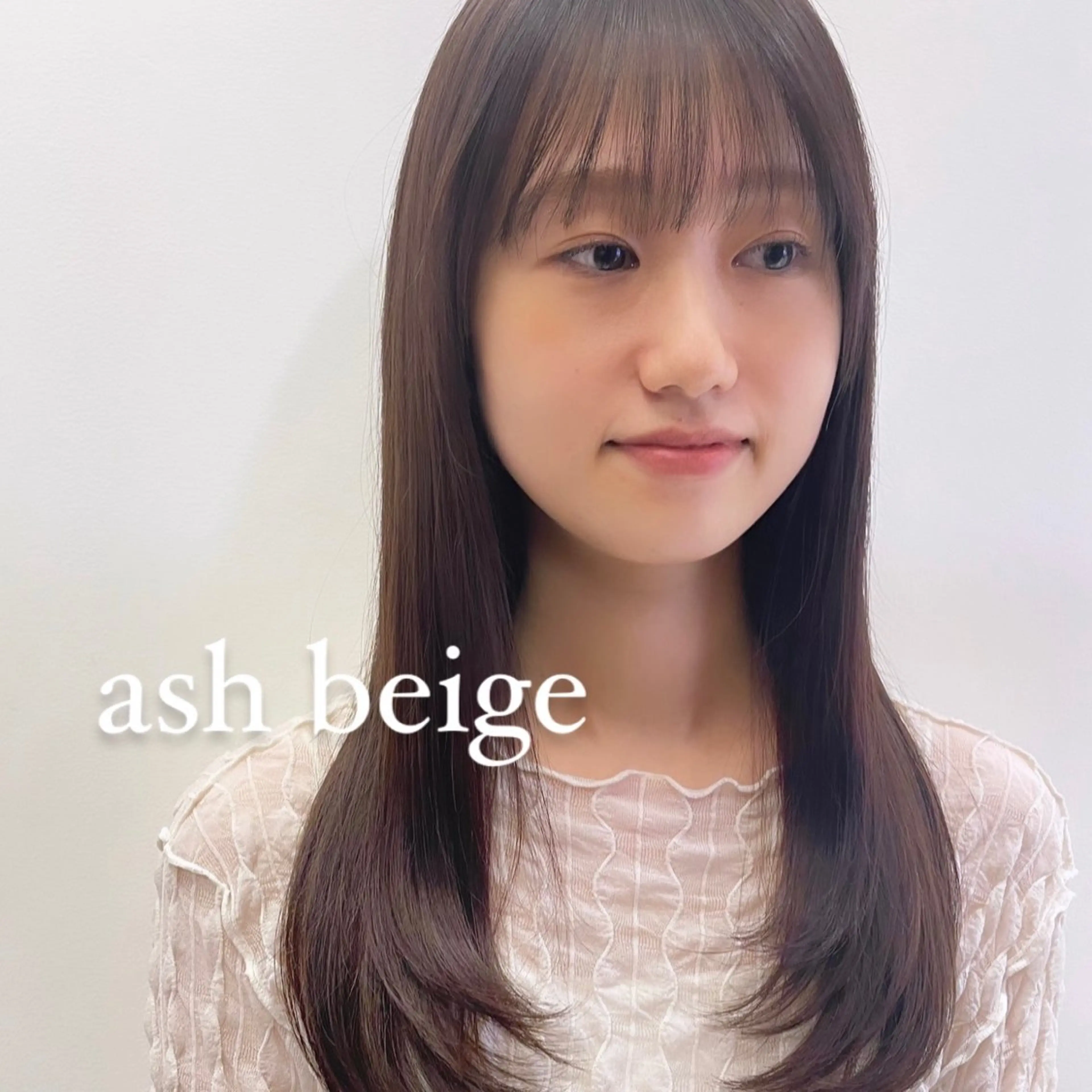 セミロング カラー ヘアカラー トリートメント ボブパーマ ♡ヨシカワハナコのヘアスタイル