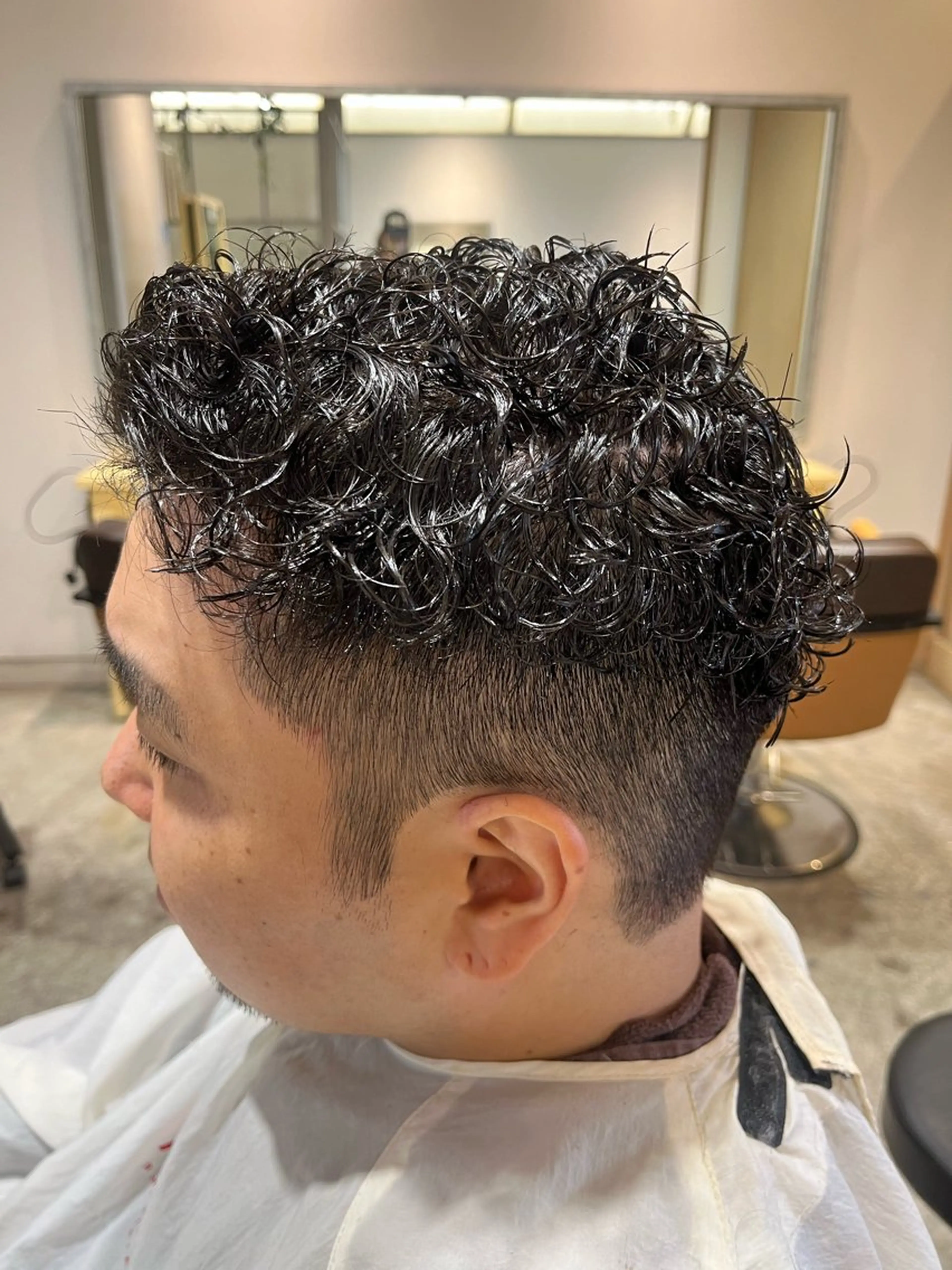 ショート メンズ カット パーマ EIGHT MEN 池袋西口店 【エイト】 (メンズサロン エイト メン イケブクロニシグチテン)所属・men's パーマ特化のヘアスタイル