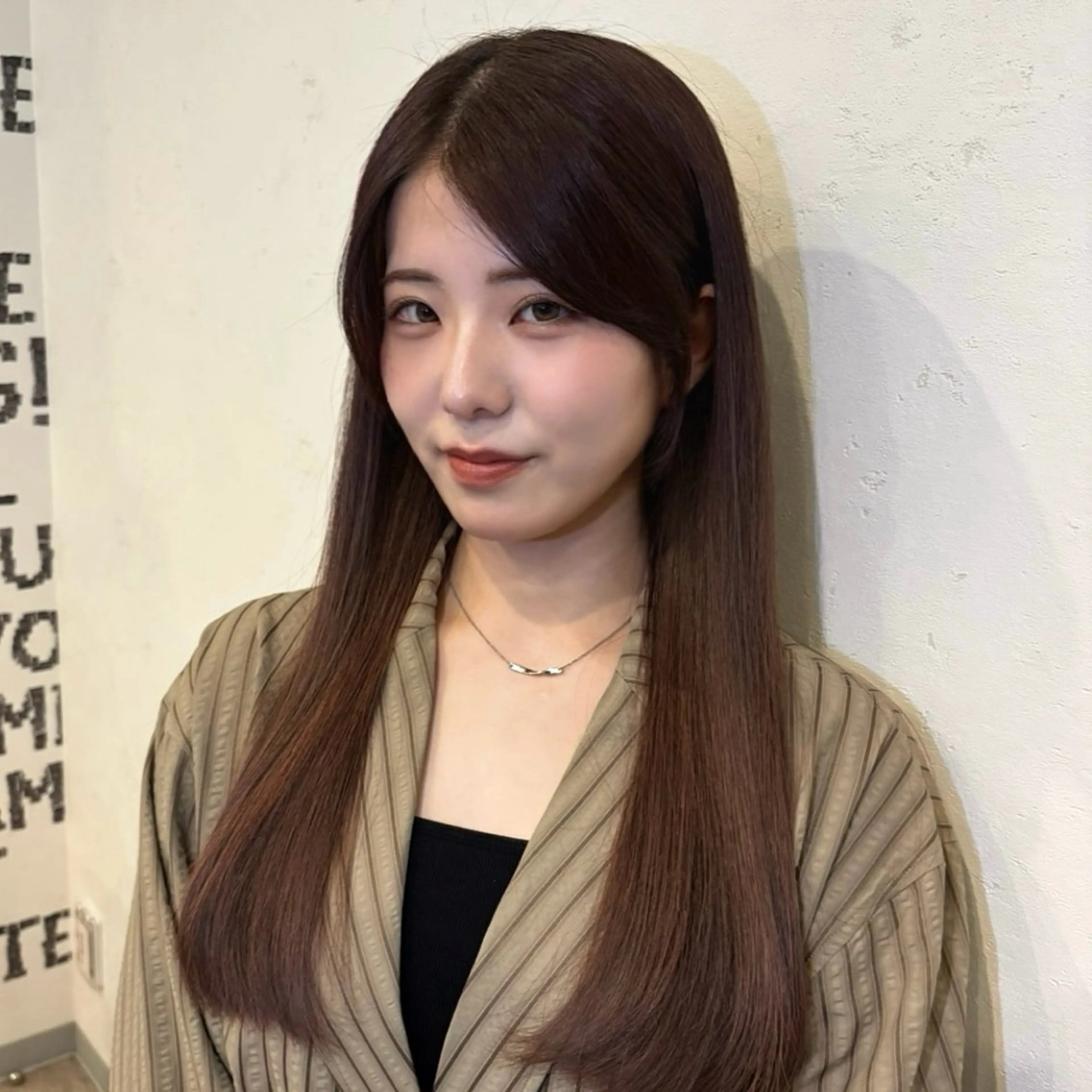 ロング カラー カット ヘアカラー トリートメント 透明感カラー/ くびれヘア/ユウユのヘアスタイル