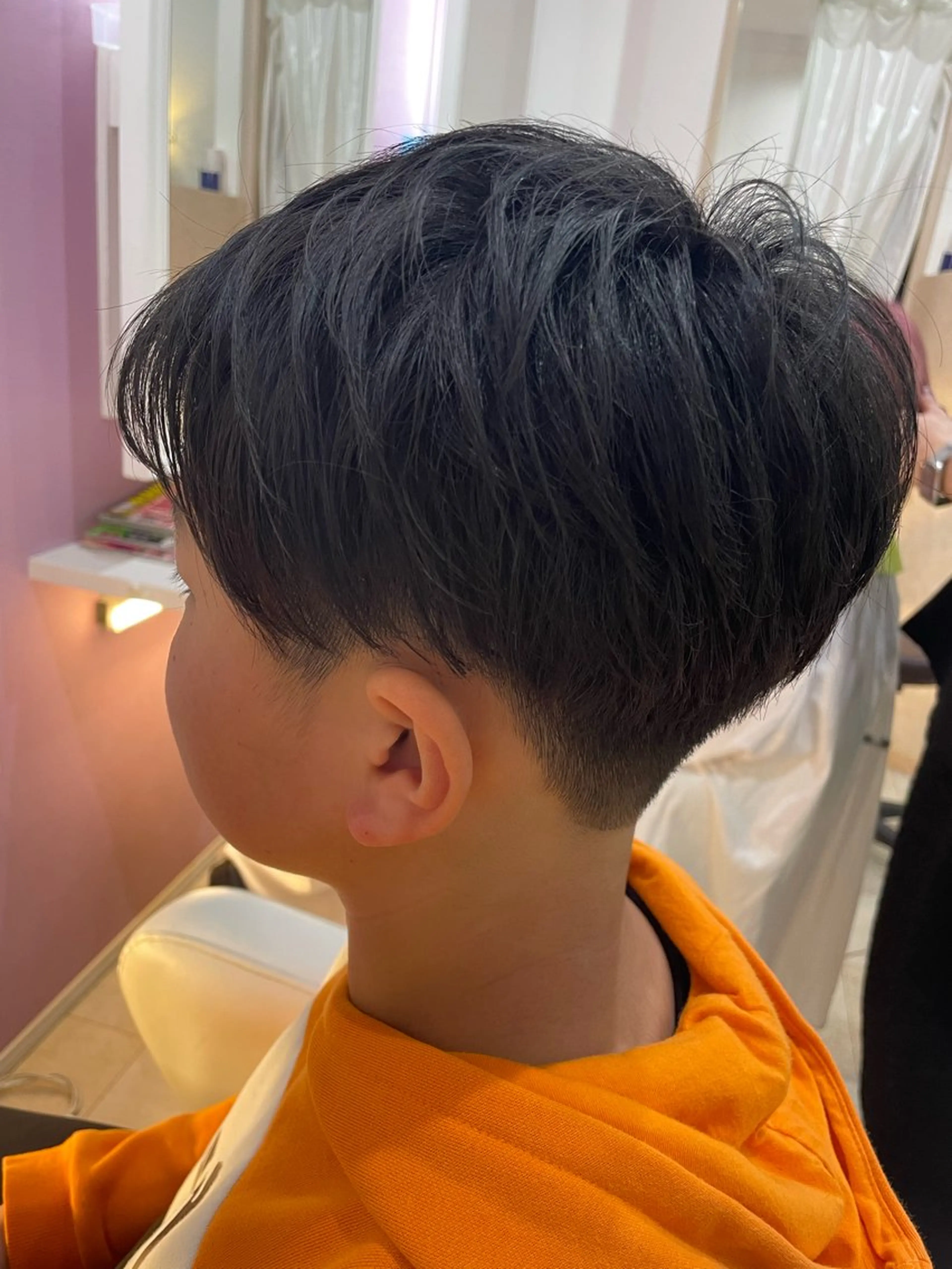 メンズ 加藤 亜実のヘアスタイル